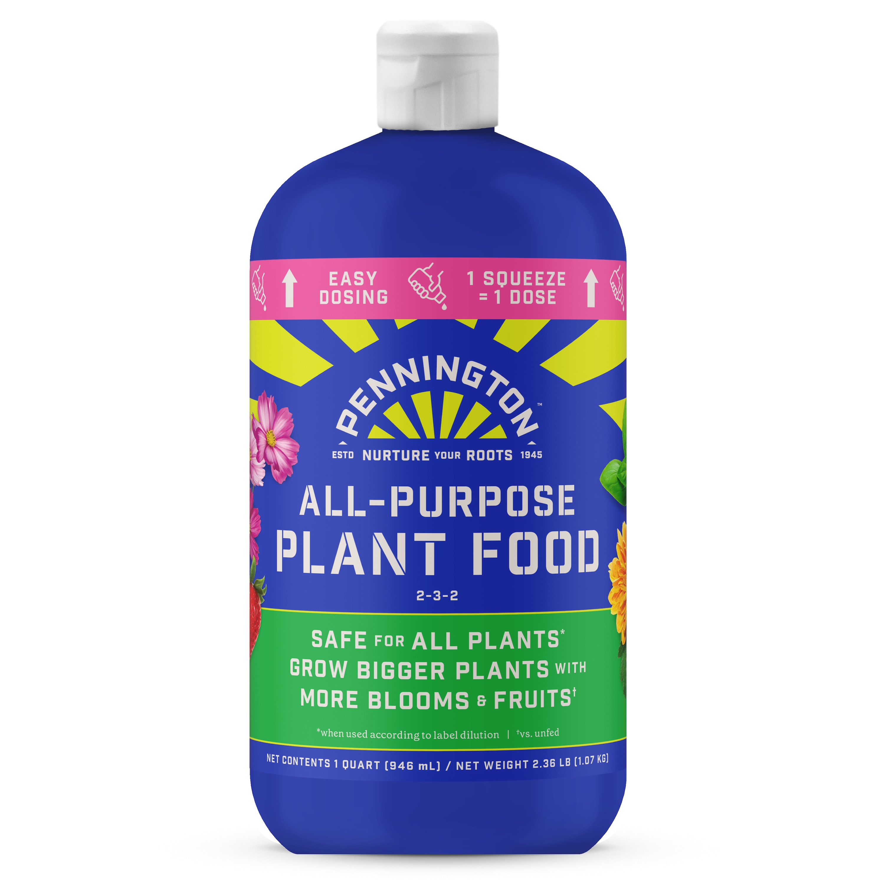 Pennington 100550385 1-Quart Fast Release All Purpose Food