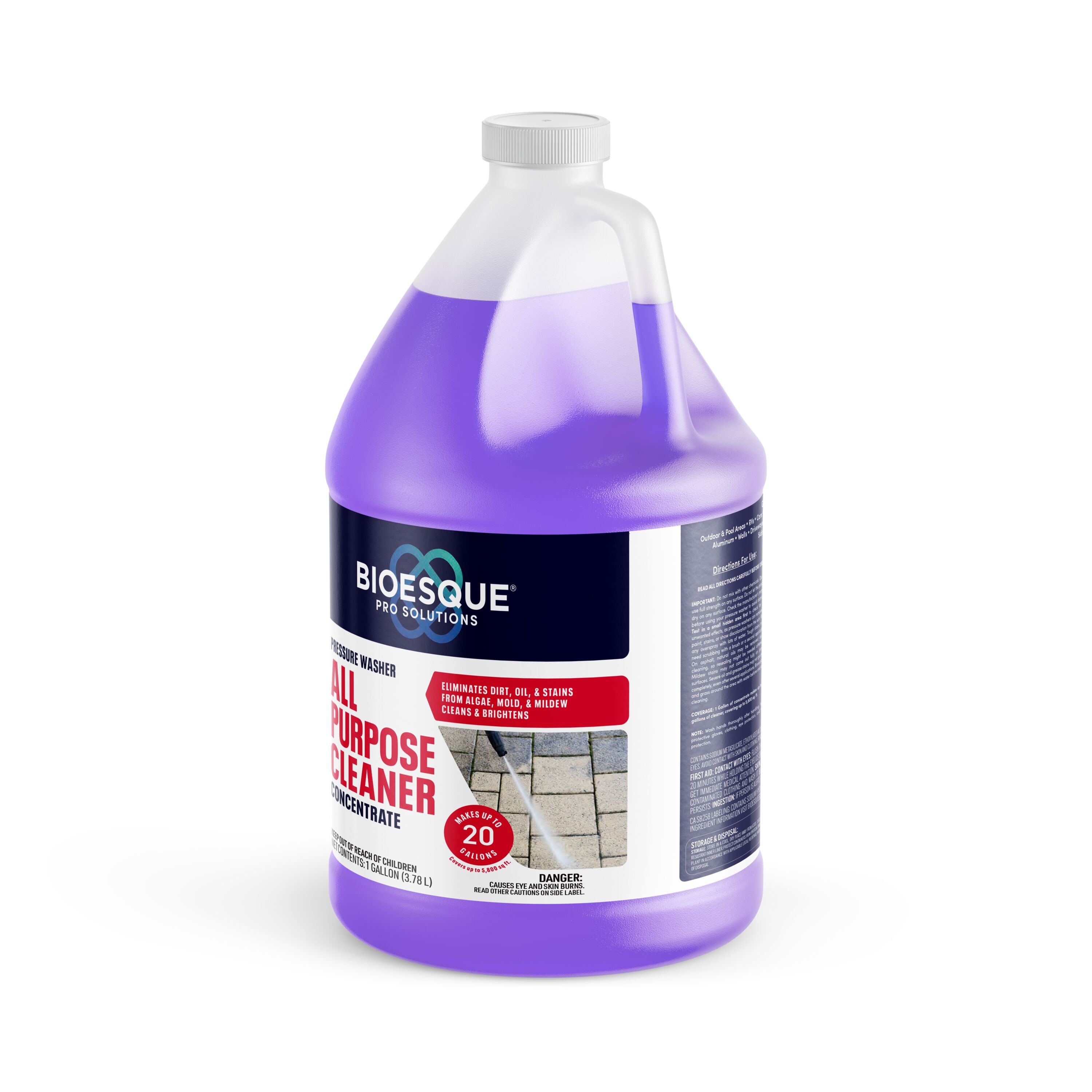 Bioesque Solutions BPWAP-4/1GAL Outdoor-Cleaners - View #2