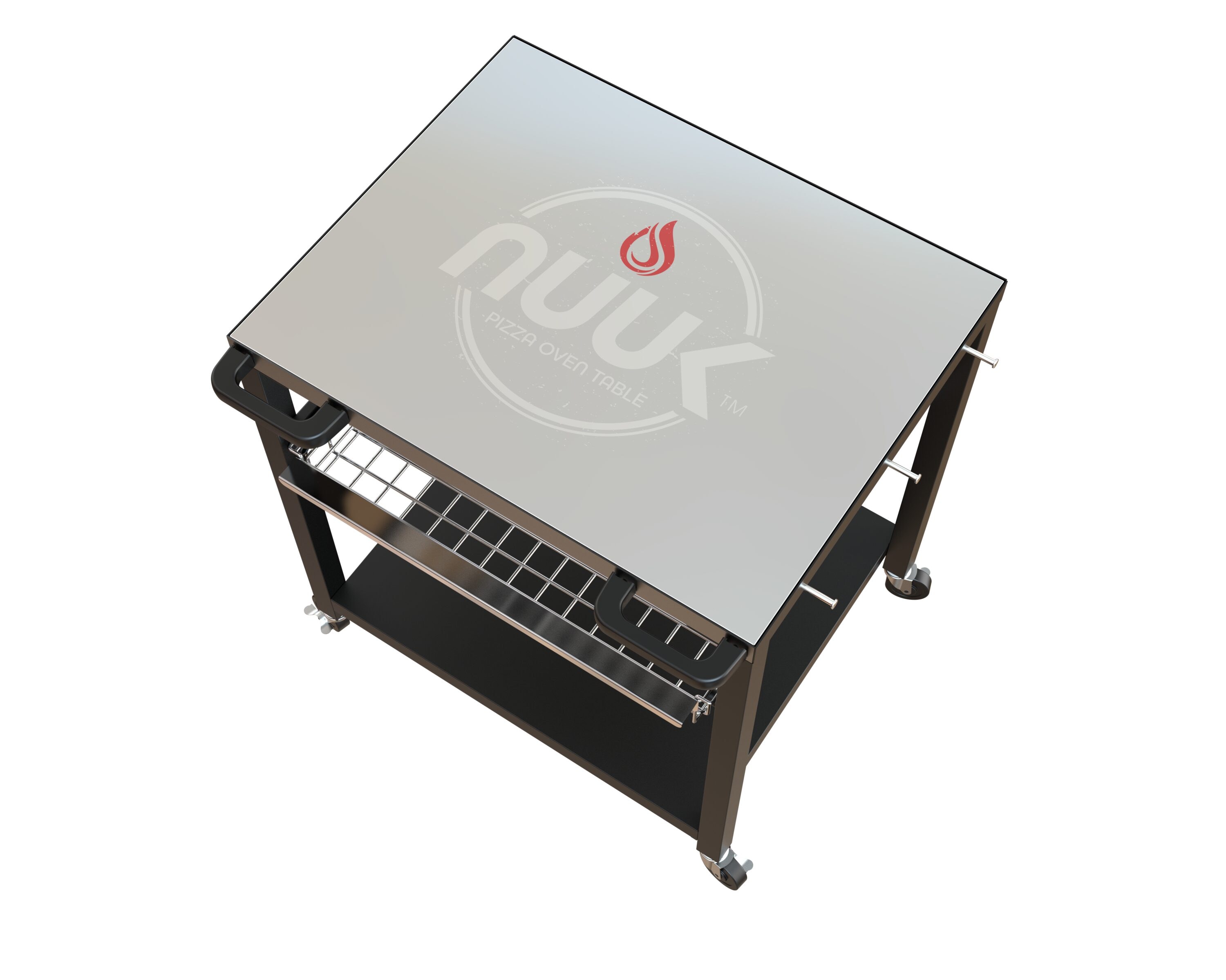 NUUK USA NUUK Grilling Tables Steel Grill Cart in the Grill Carts & Grill  Stands department at