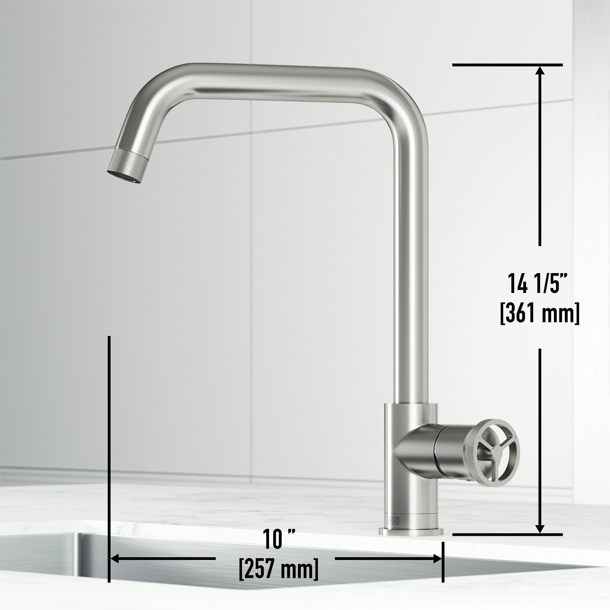 VIGO VG02040ST Kitchen-Faucets - View #3