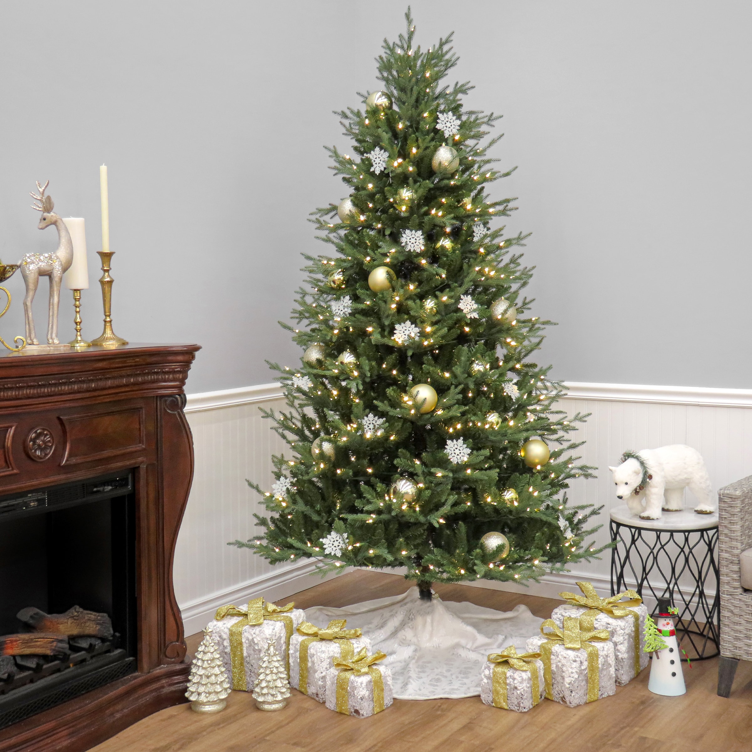National Tree Company PEWF64-300L-75 Artificial-Christmas-Trees - View #4