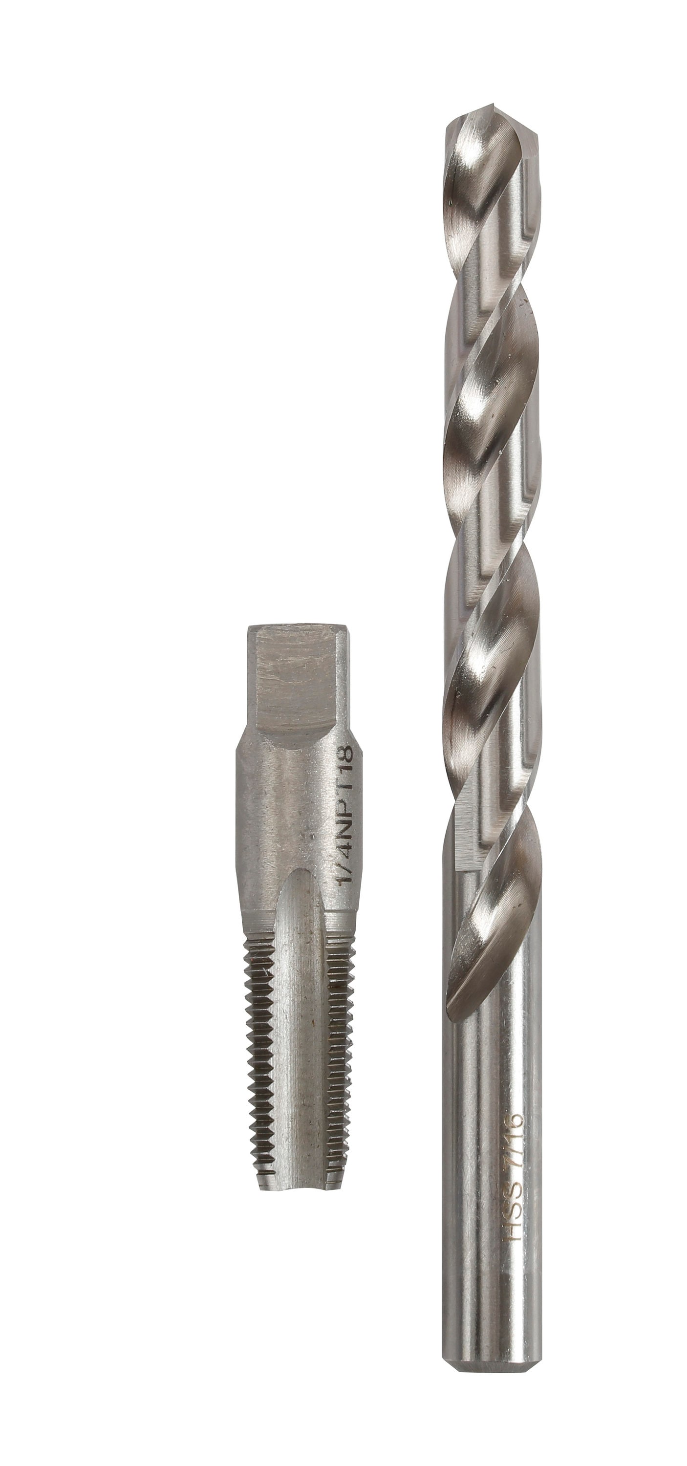 Kobalt 59970 1/4-in Standard (SAE) Tap and Drill Set