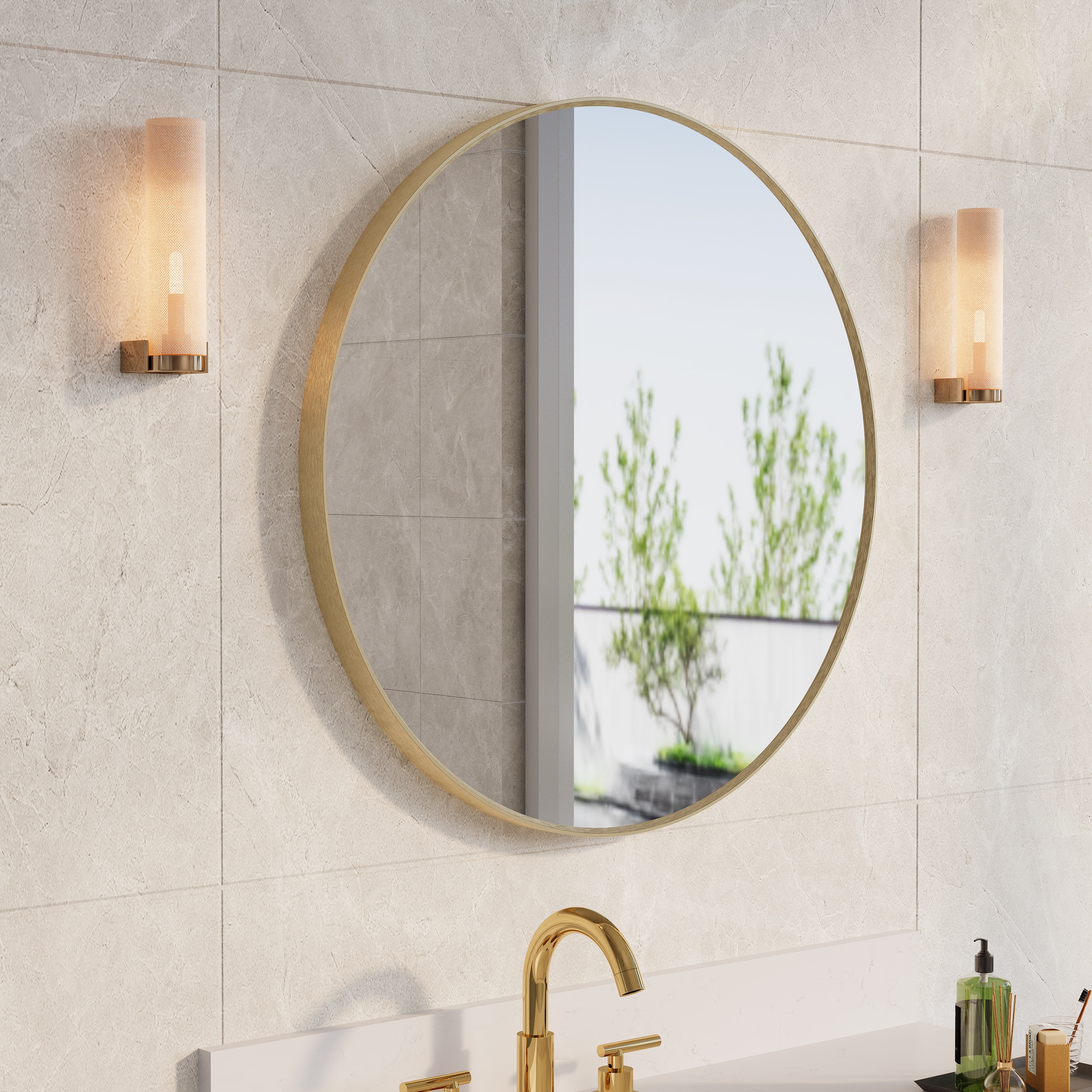 Forclover MEAM-R12828BG Decor-Mirrors - View #2