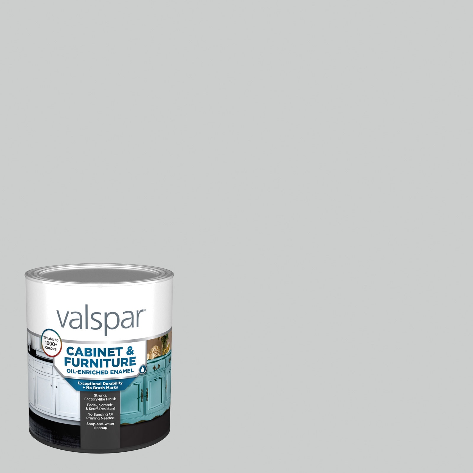 Valspar Semi-gloss Bay Waves 4008-1a Cabinet and Furniture Paint Enamel ...