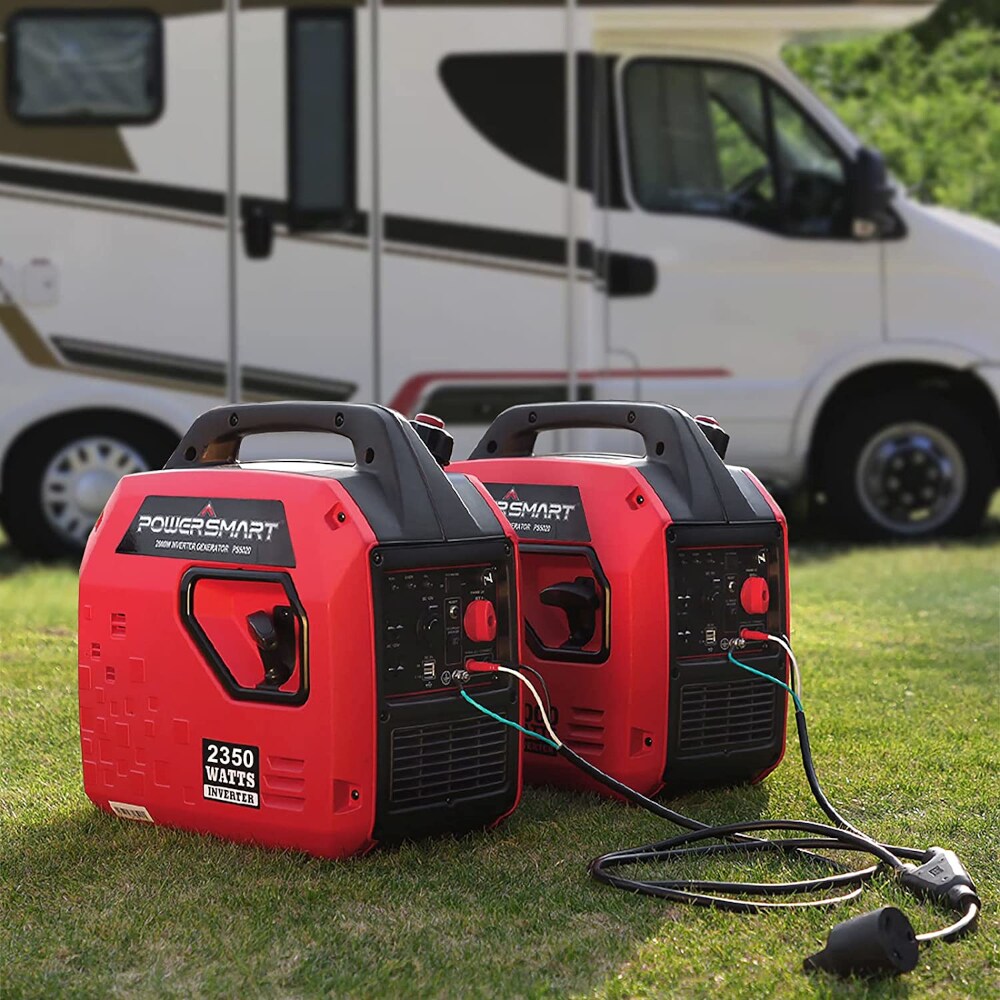 PowerSmart 2350 / 1900-Watt Single Fuel (Gasoline) Portable Generator ...