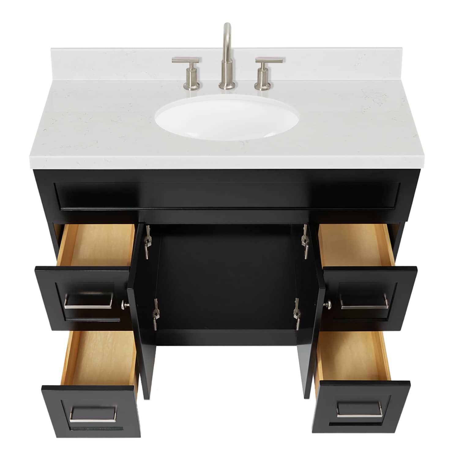 ARIEL F042SCQOVOBLK Bath-Vanity-Combo - View #10
