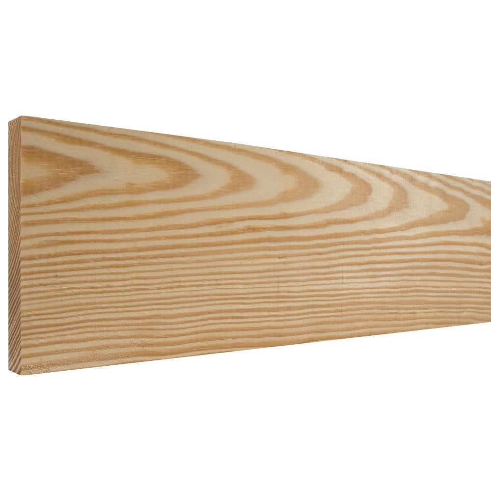 RELIABILT 1611 1-in x 6-in x 12-ft Unfinished C Better S4S Southern yellow pine Common Softwood Board