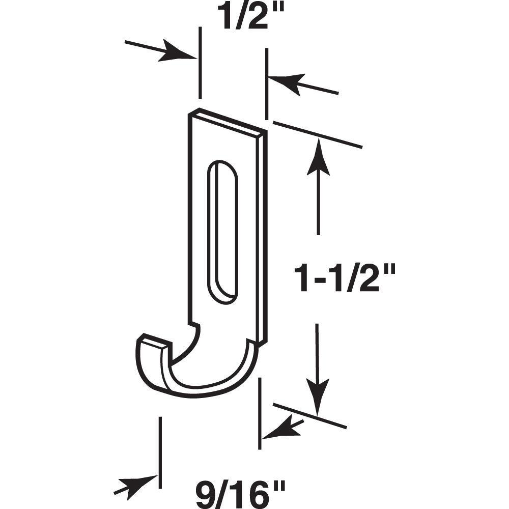 Prime-Line A 163 Screen-Storm-Door-Hinges - View #2
