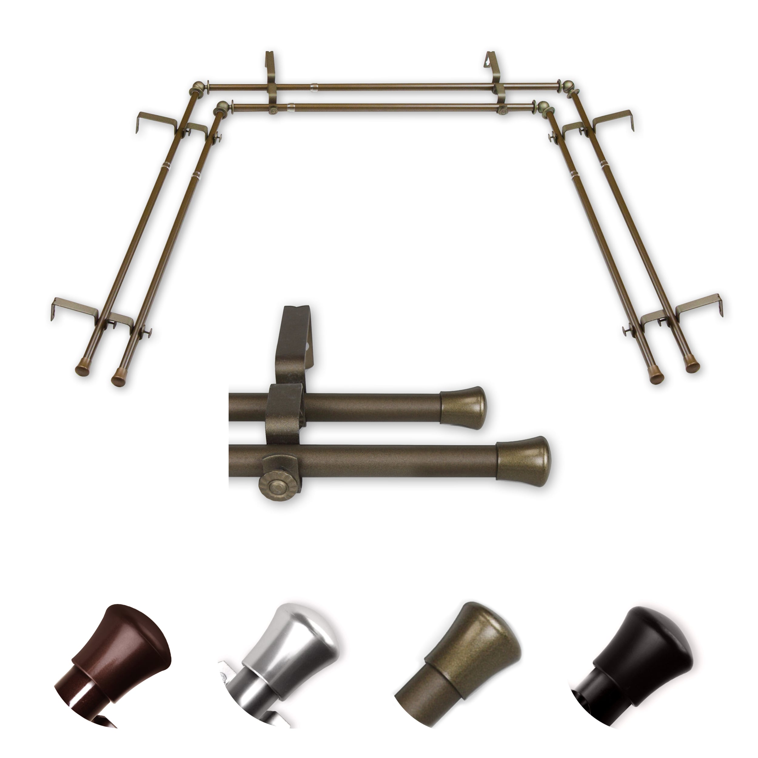 Hart & Harlow L-DP063-BAY-4D Curtain-Rods - View #2