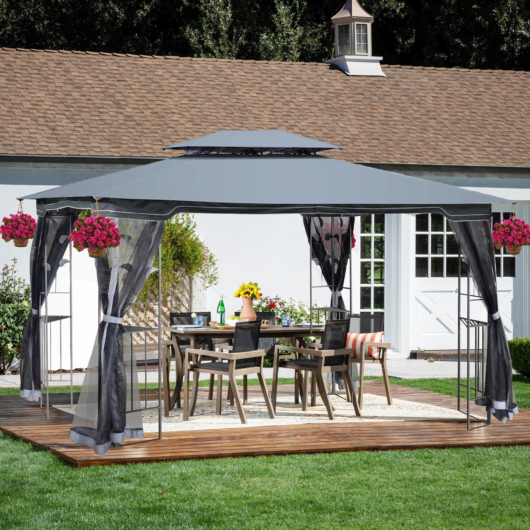 Gaierptone B230509-35 Wood-Resin-Gazebos - View #2
