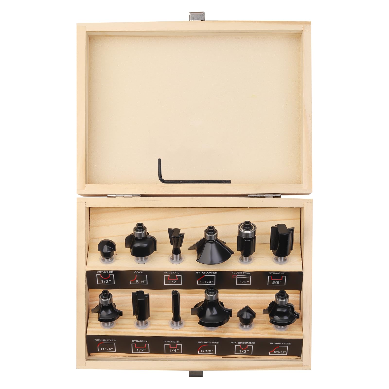 Phewnyzo LPW0722W133 Router-Bit-Sets - View #8