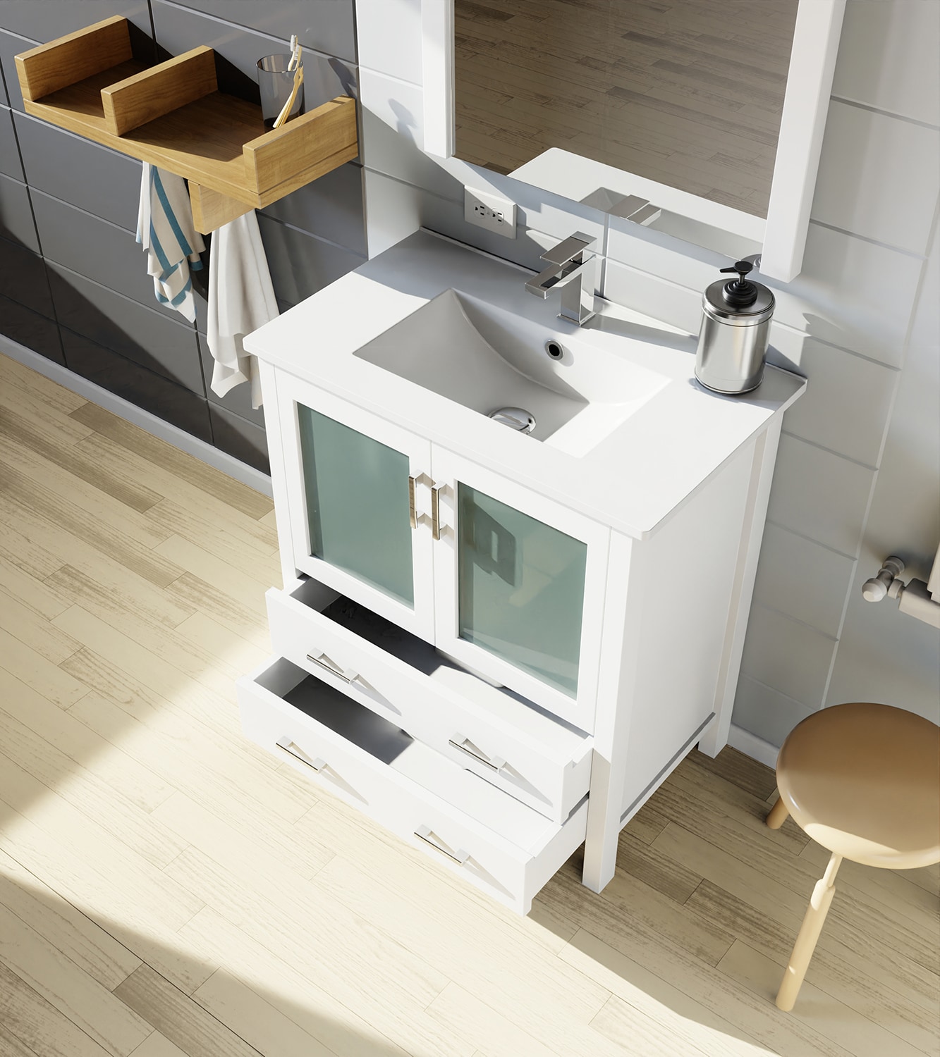 Lexora LV341830SAES000 Bath-Vanity-Combo - View #12
