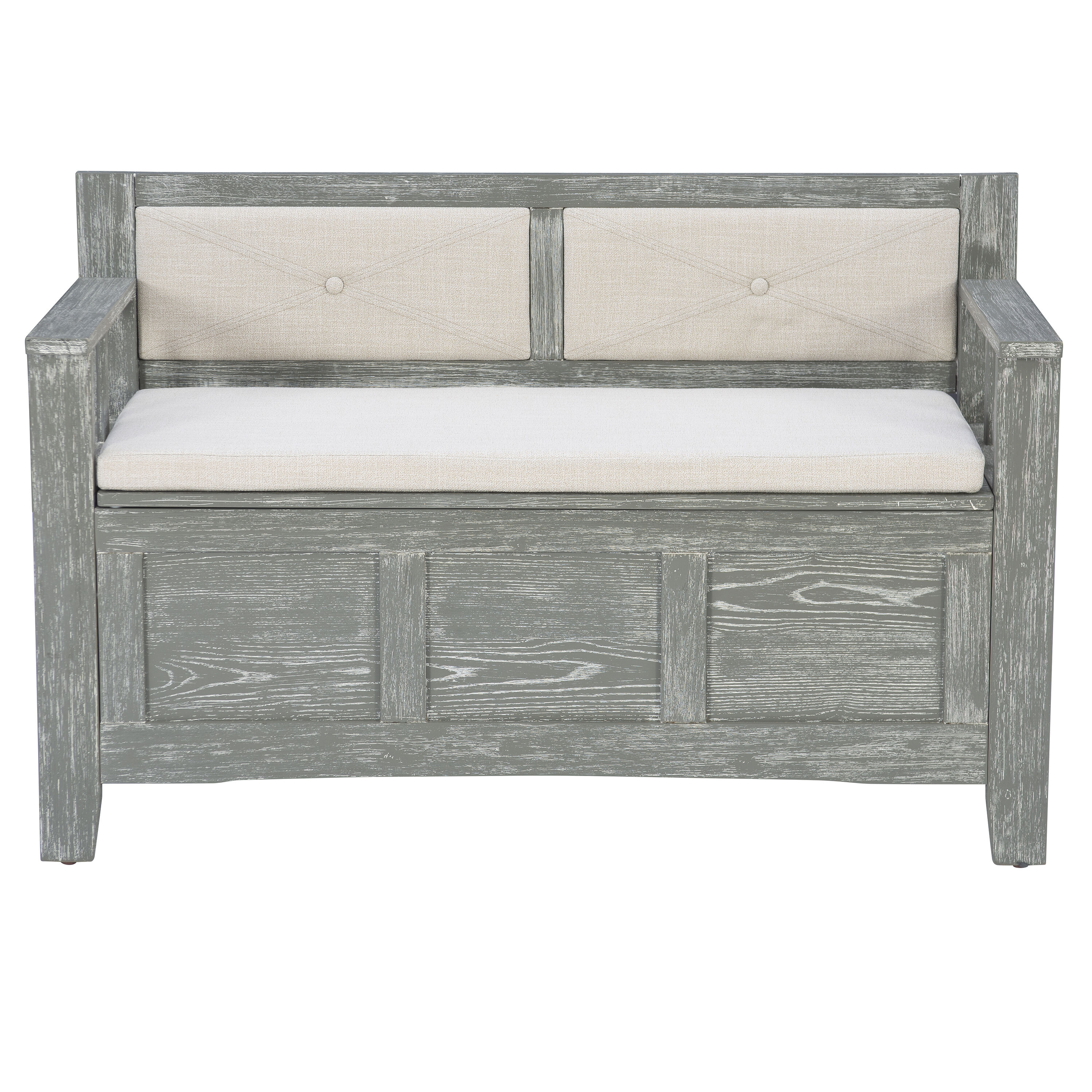 Linon LOWES2148 bench - View #5