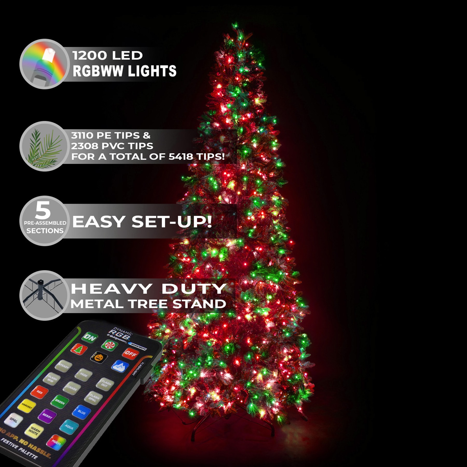 Holidynamics Holiday Lighting Solut 51503 Artificial-Christmas-Trees - View #3