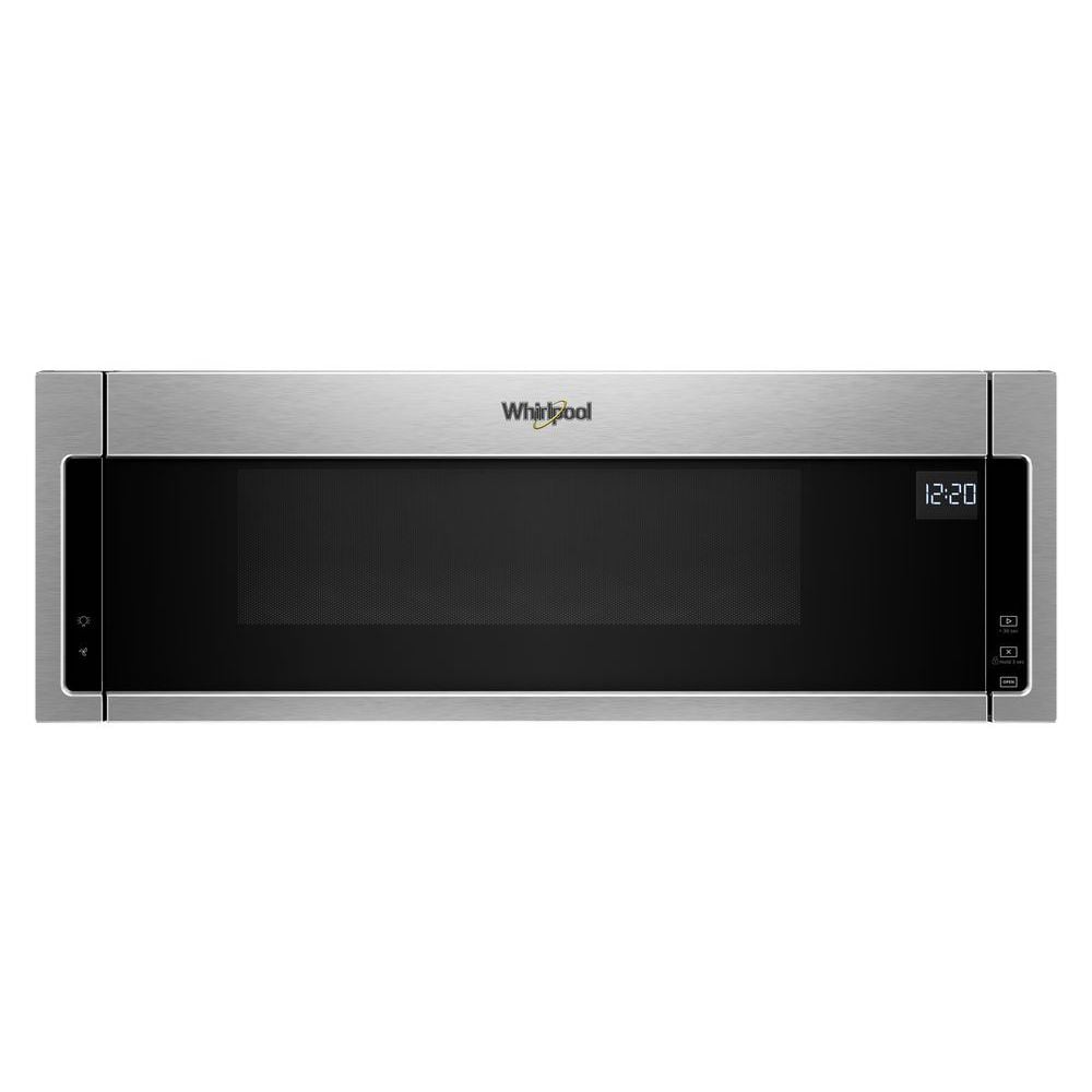 Whirlpool 1.1-cu ft Low Profile Over-the-Range Microwave