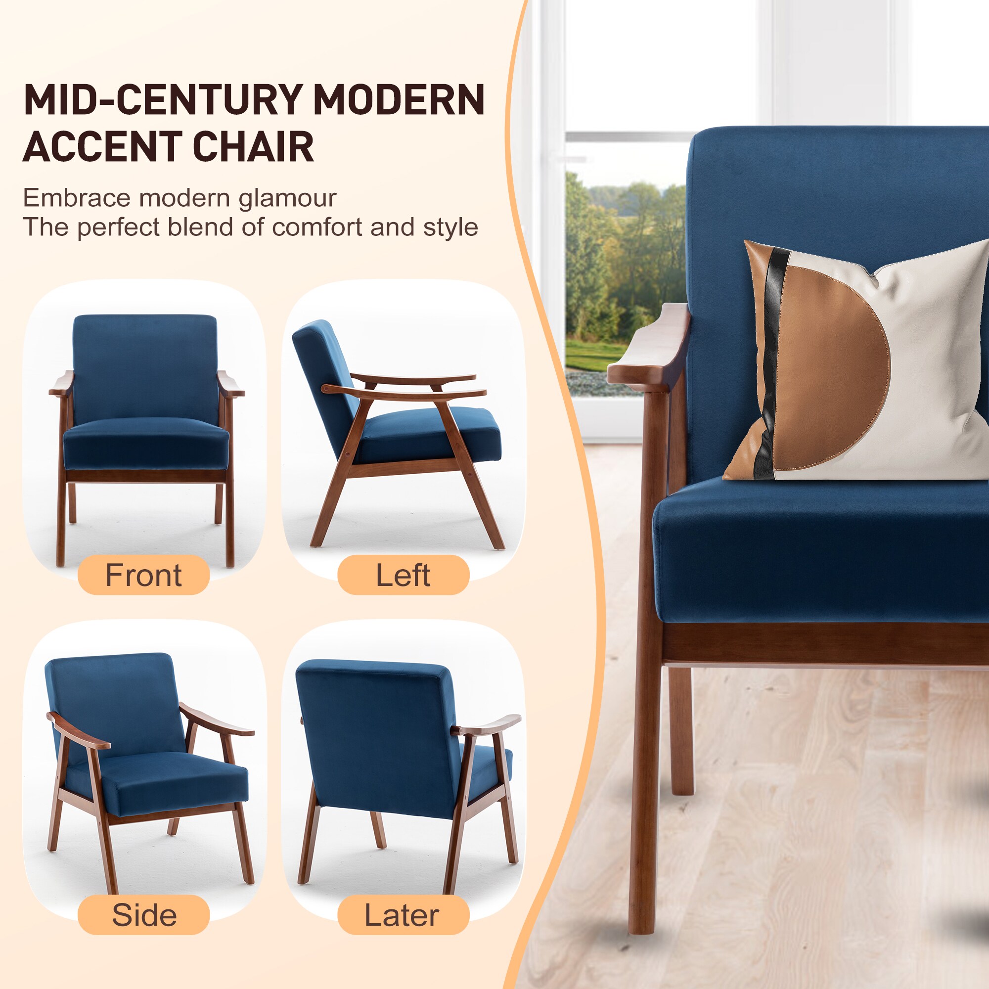 Sumyeg WF-HW66470WH-4-LA chairs - View #4