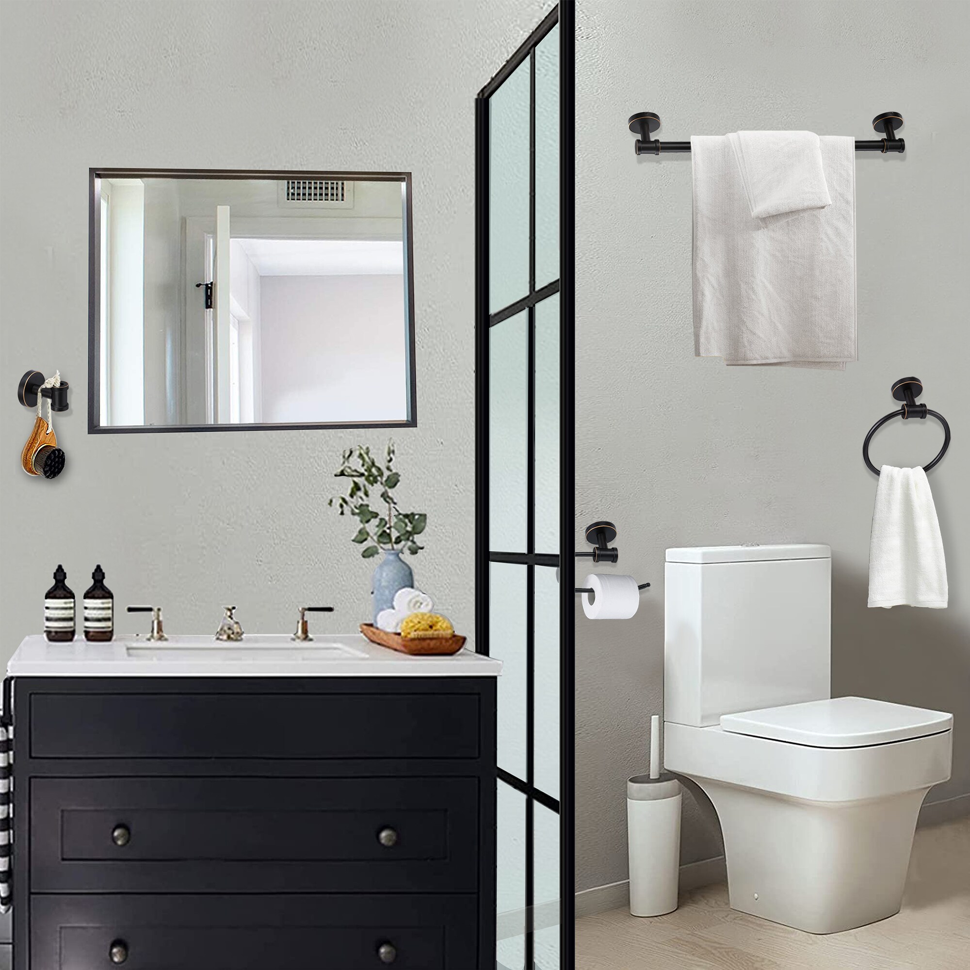 FAYMART LIGHTING FLB51476-ORB Decorative-Bath-Hardware-Kits - View #8