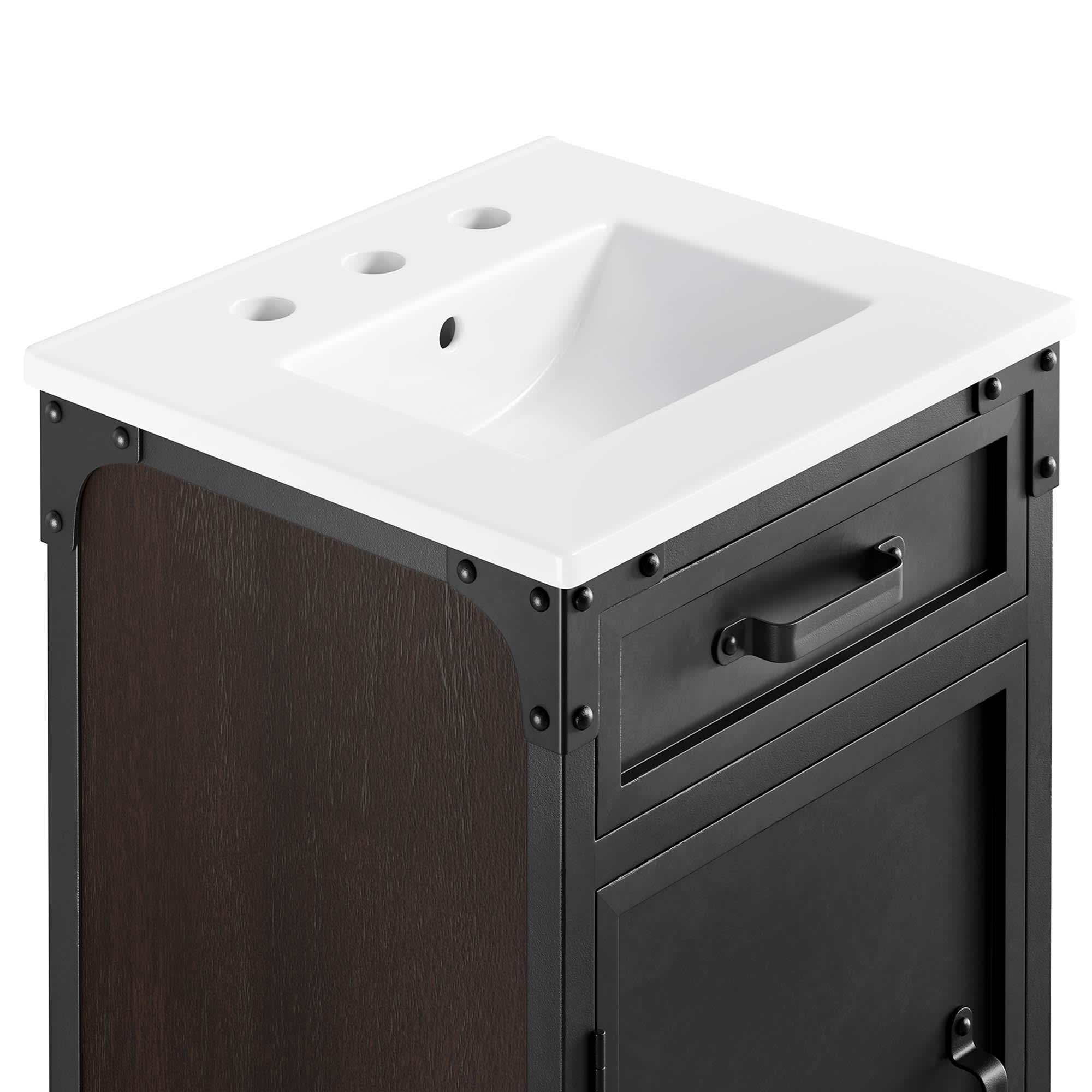 Modway EEI-6411-WHI-BLK Bath-Vanity-Combo - View #8