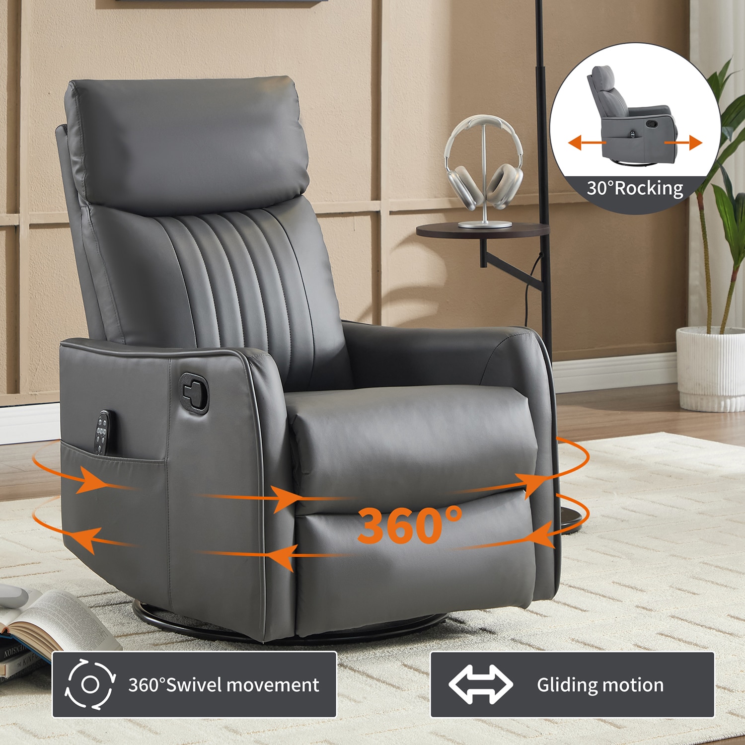 GZMR GZ-HSE06W recliners - View #3