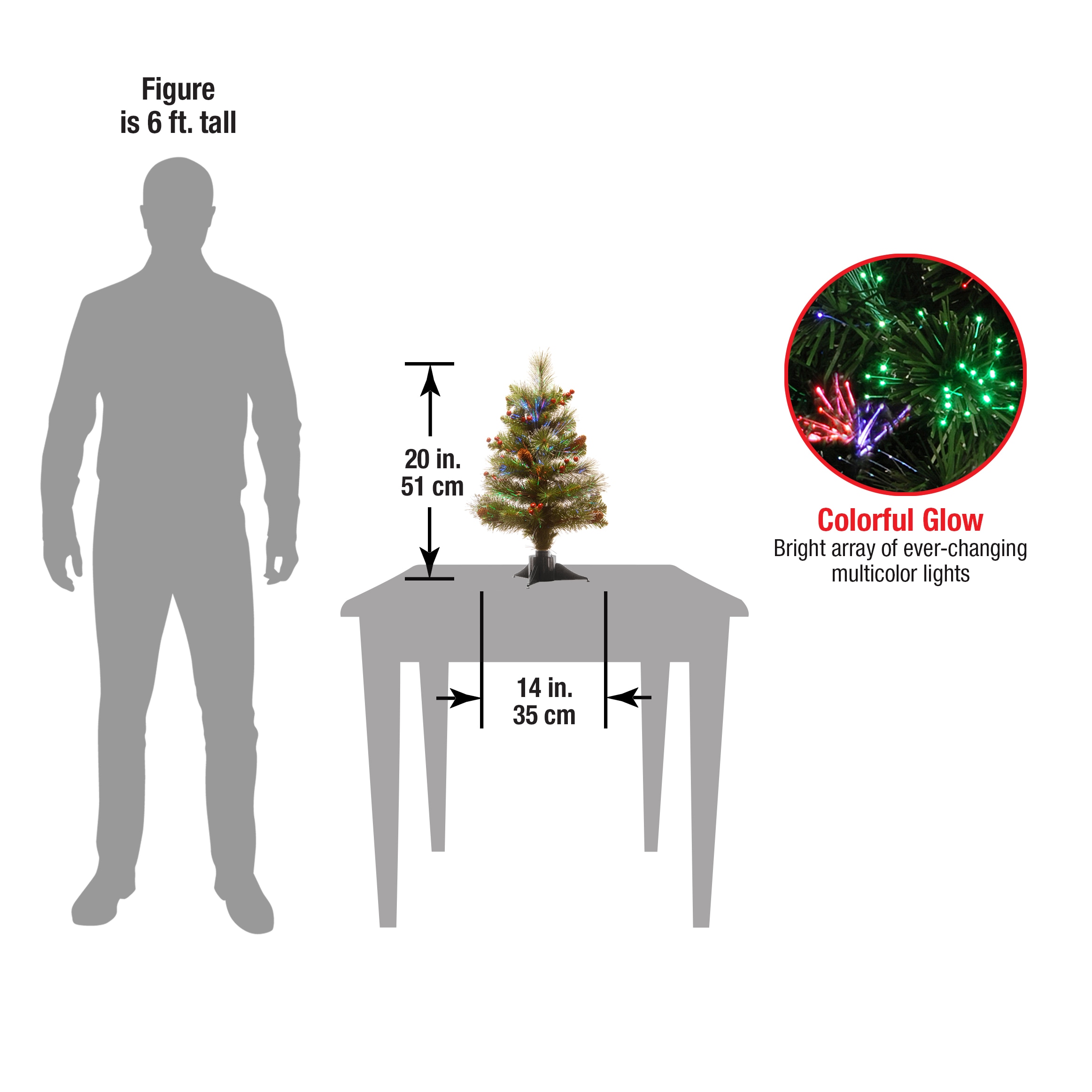 National Tree Company SZCW7-126-20-1 Artificial-Christmas-Trees - View #6