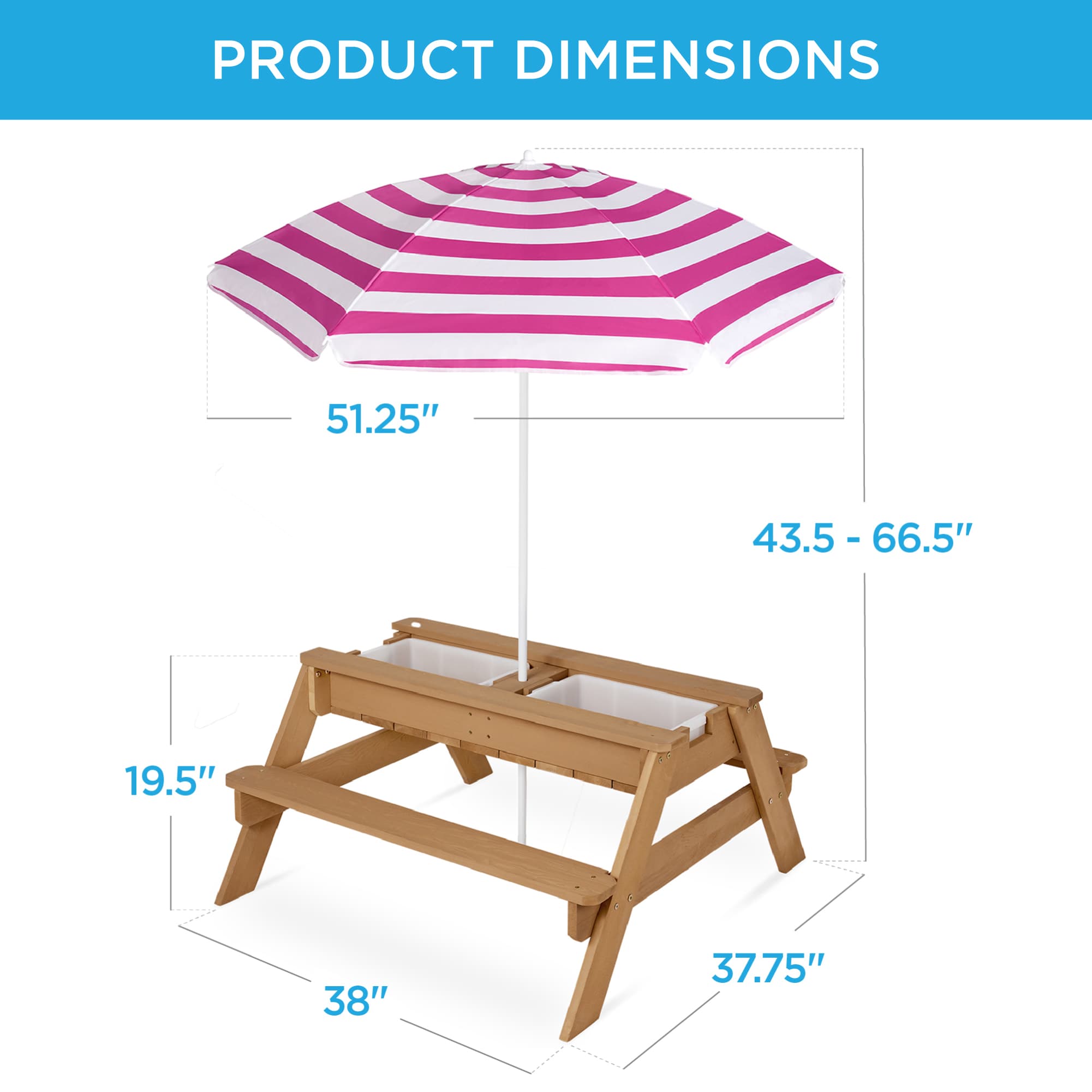 Best Choice Products SKY7700 Picnic-Tables - View #2