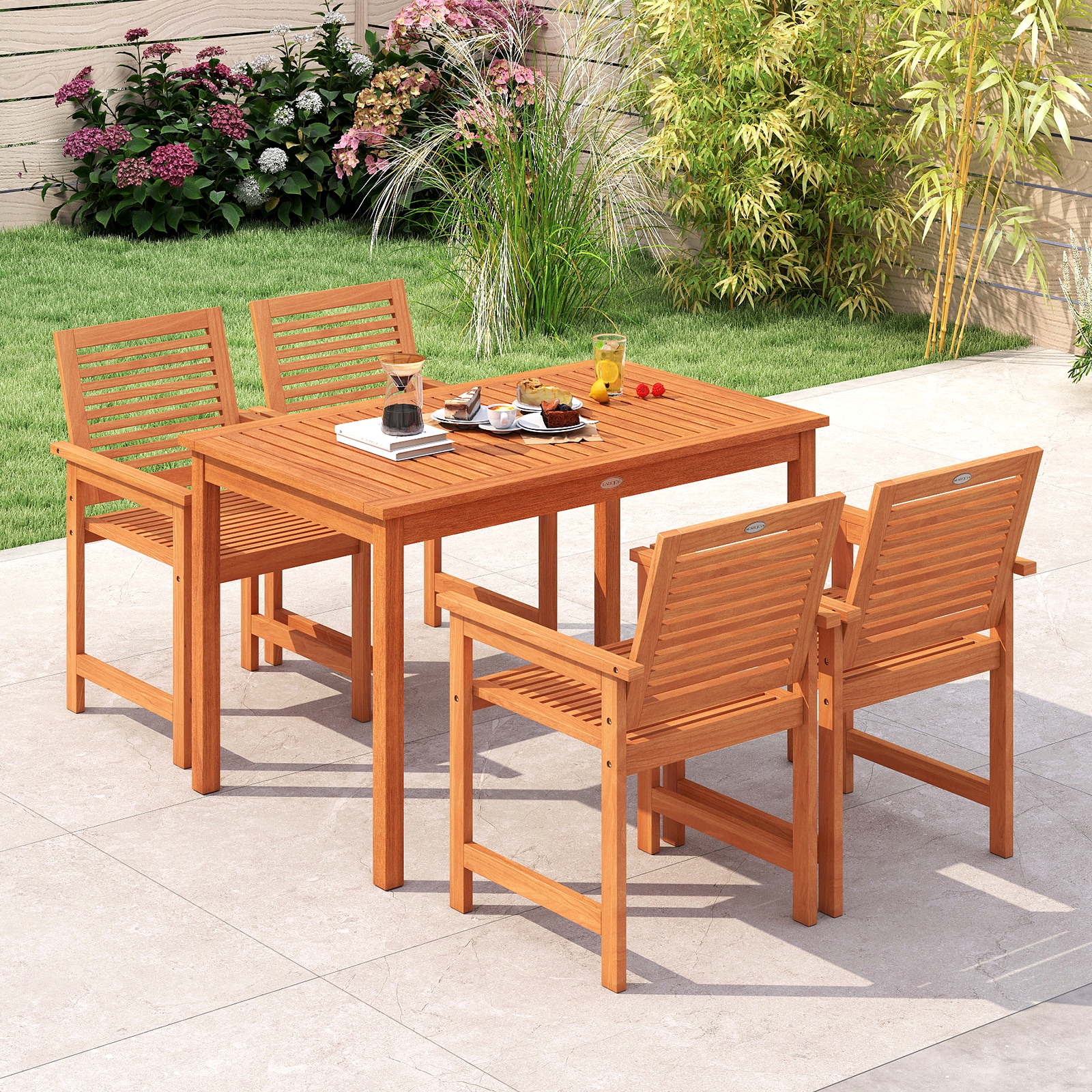 Forclover HYFE-73224R Patio-Dining-Sets - View #2