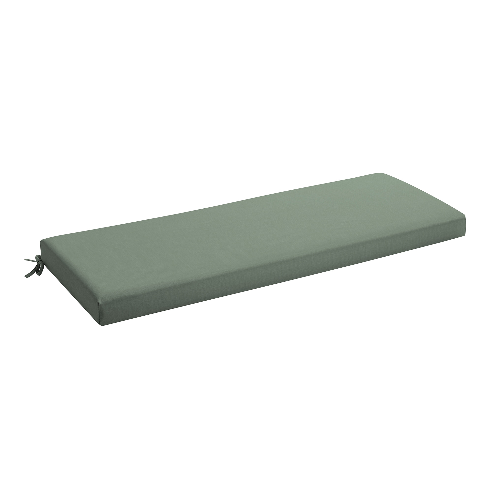 ARDEN ZR0FF79A-DKZ1 18-in x 48-in Sage Green Texture Patio bench cushion