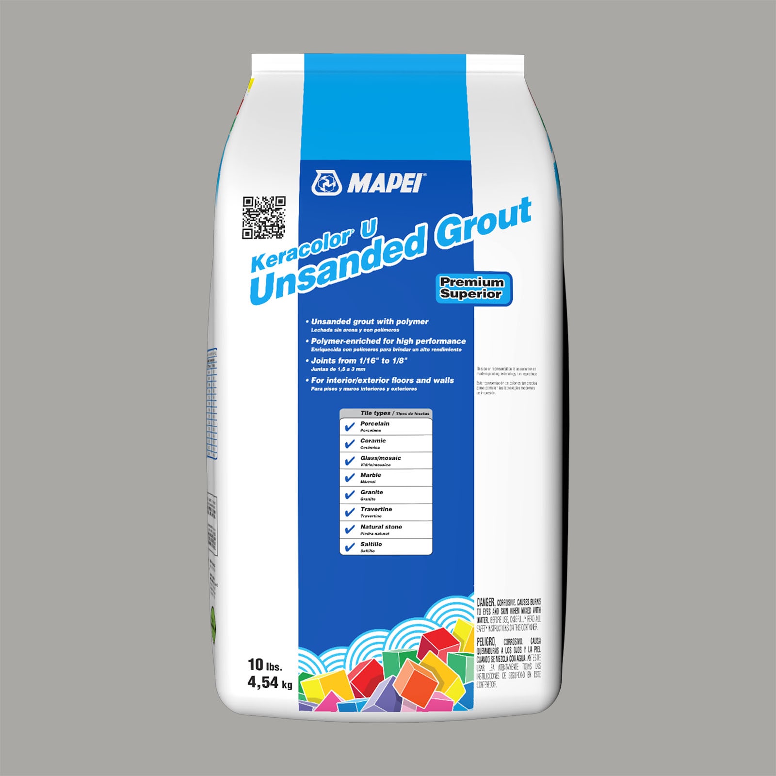 MAPEI Keracolor Silver #5027 Unsanded Grout (10-lb) #5UH502705
