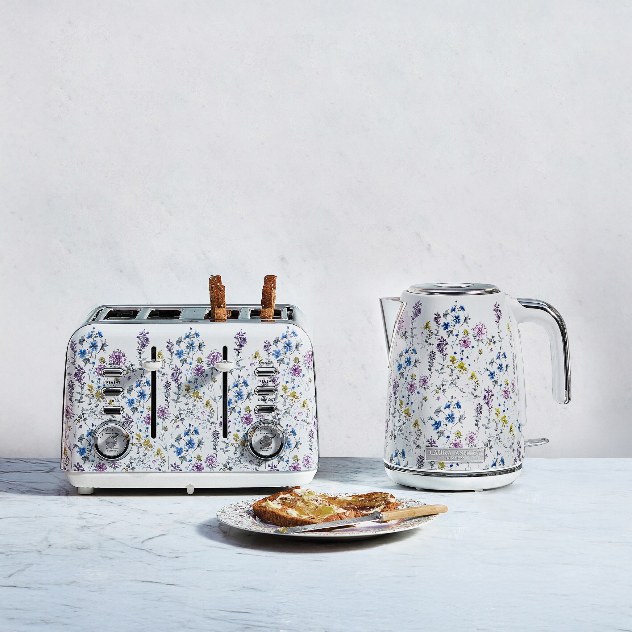 Laura Ashley VQSBT583LAWM toasters - View #3