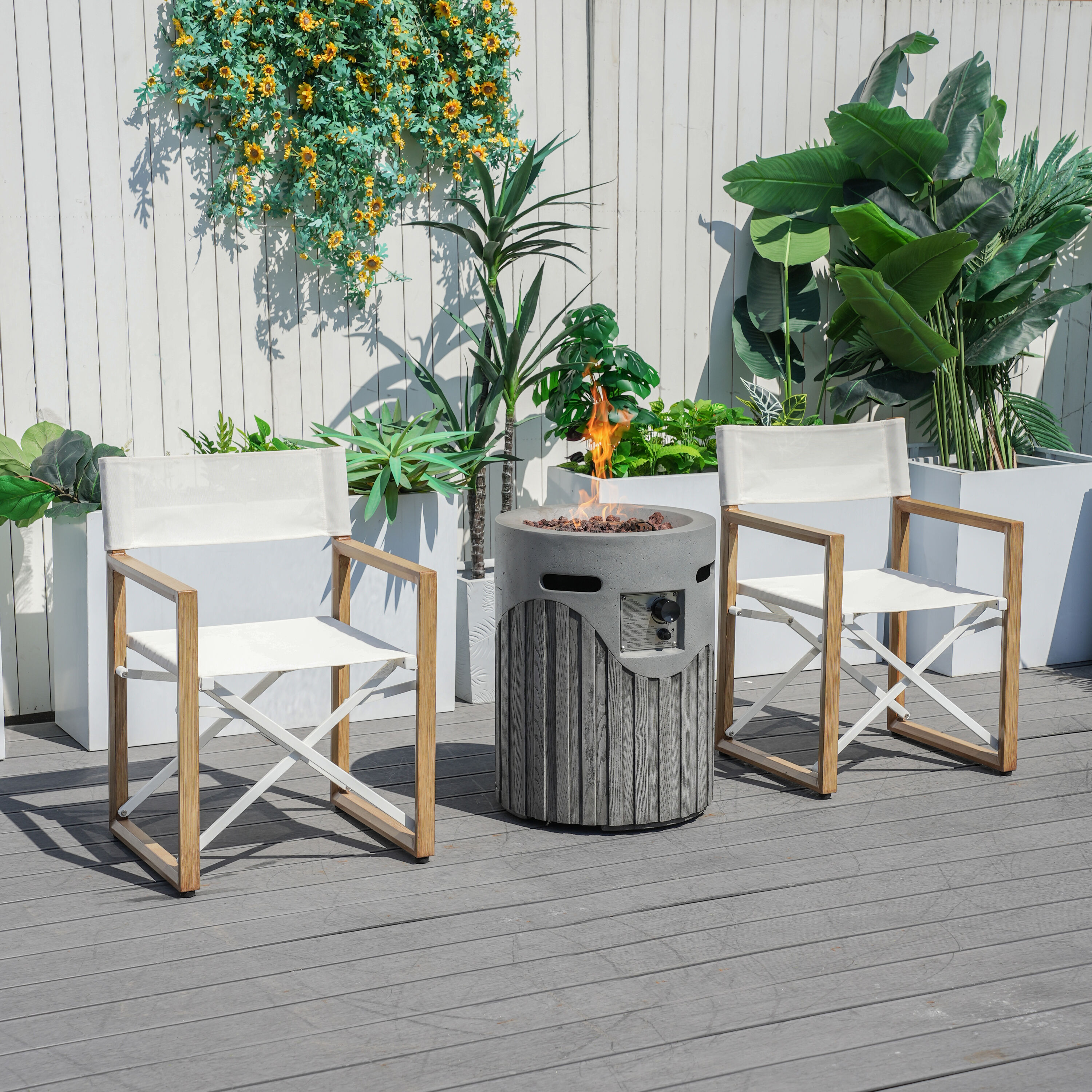 Direct Wicker DWG-22508BR&2353G Patio-Conversation-Sets - View #3