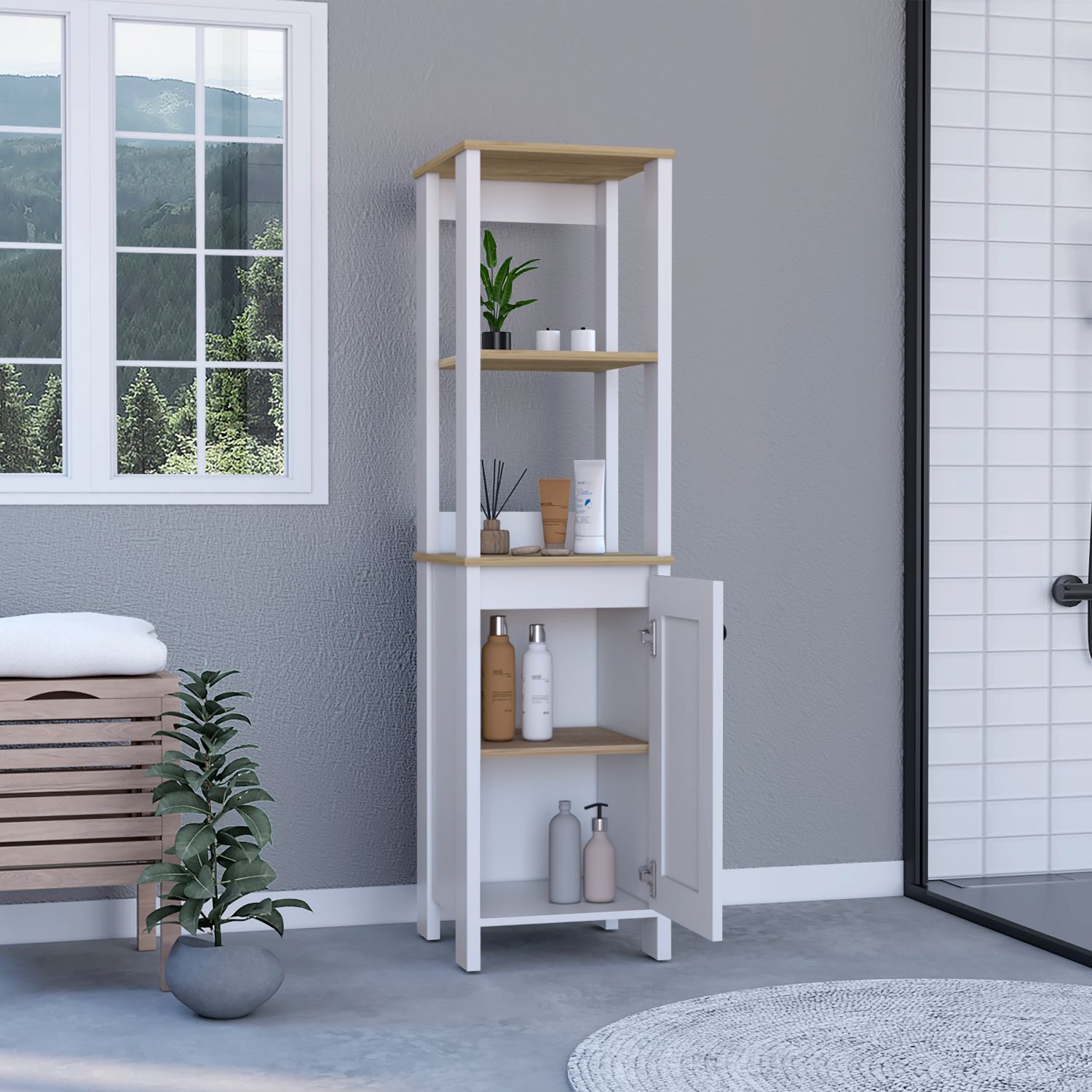 Huluwat DJ-133250 Linen-Cabinets - View #2