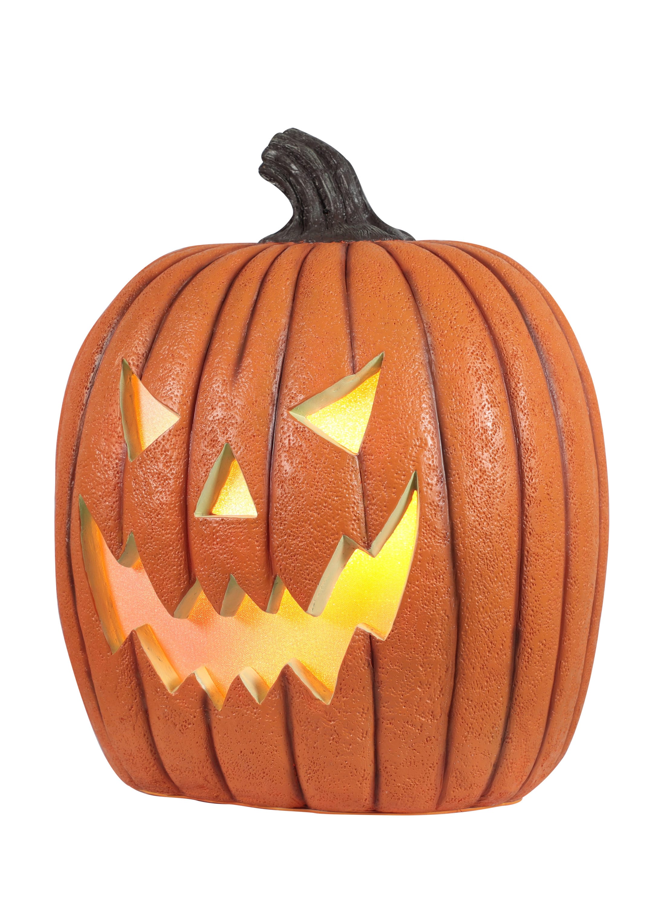 Holiday Living 21-in Lighted Jack-o-lantern Figurine at Lowes.com