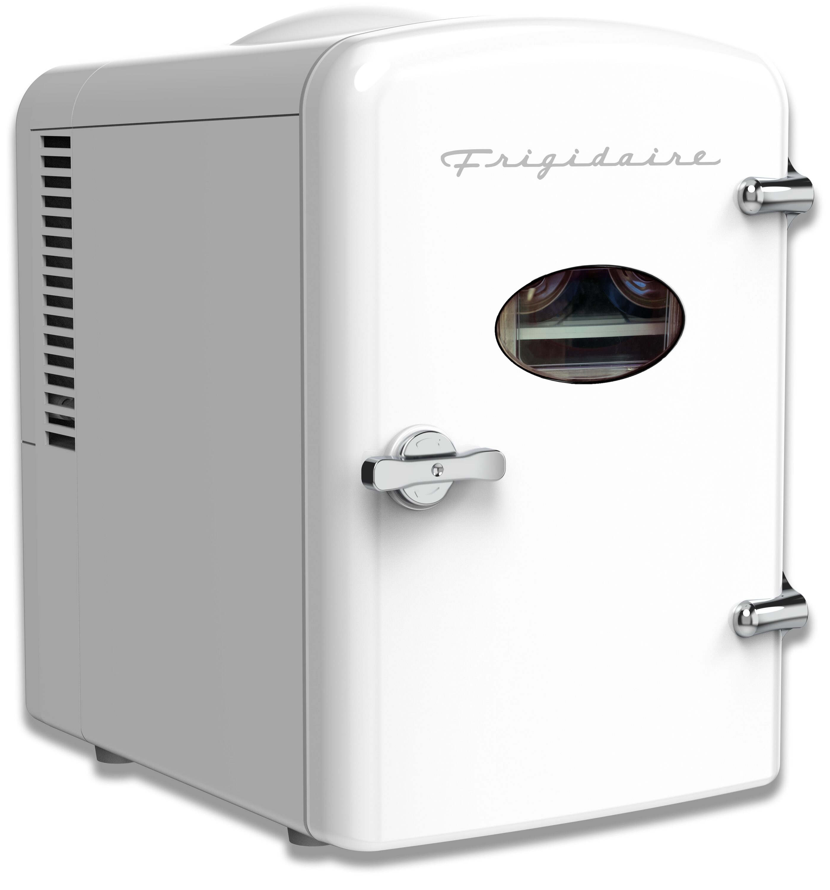 Frigidaire 6 can deals led light door mini fridge