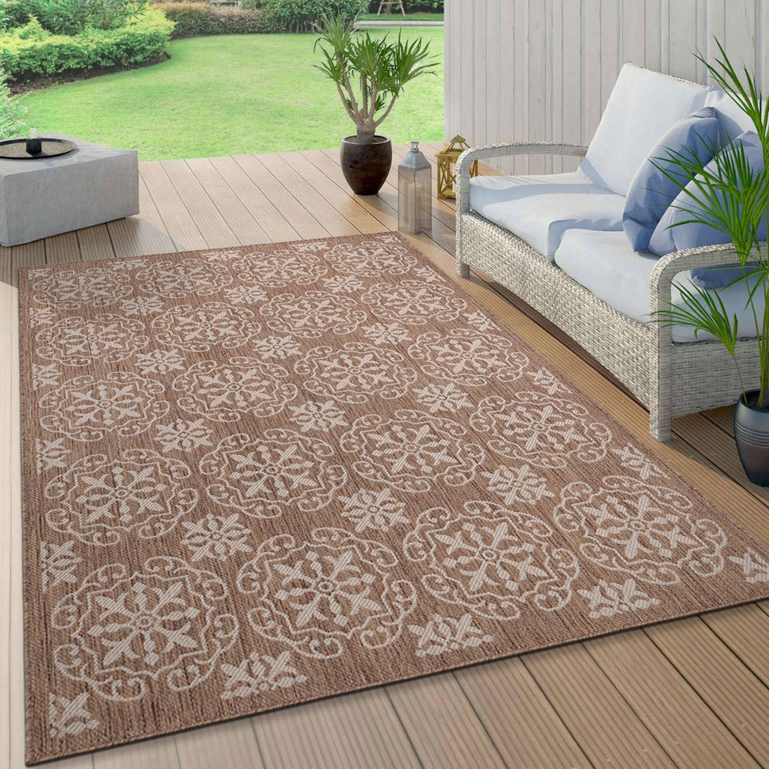 World Rug Gallery 119BROWN5X7 rugs - View #2