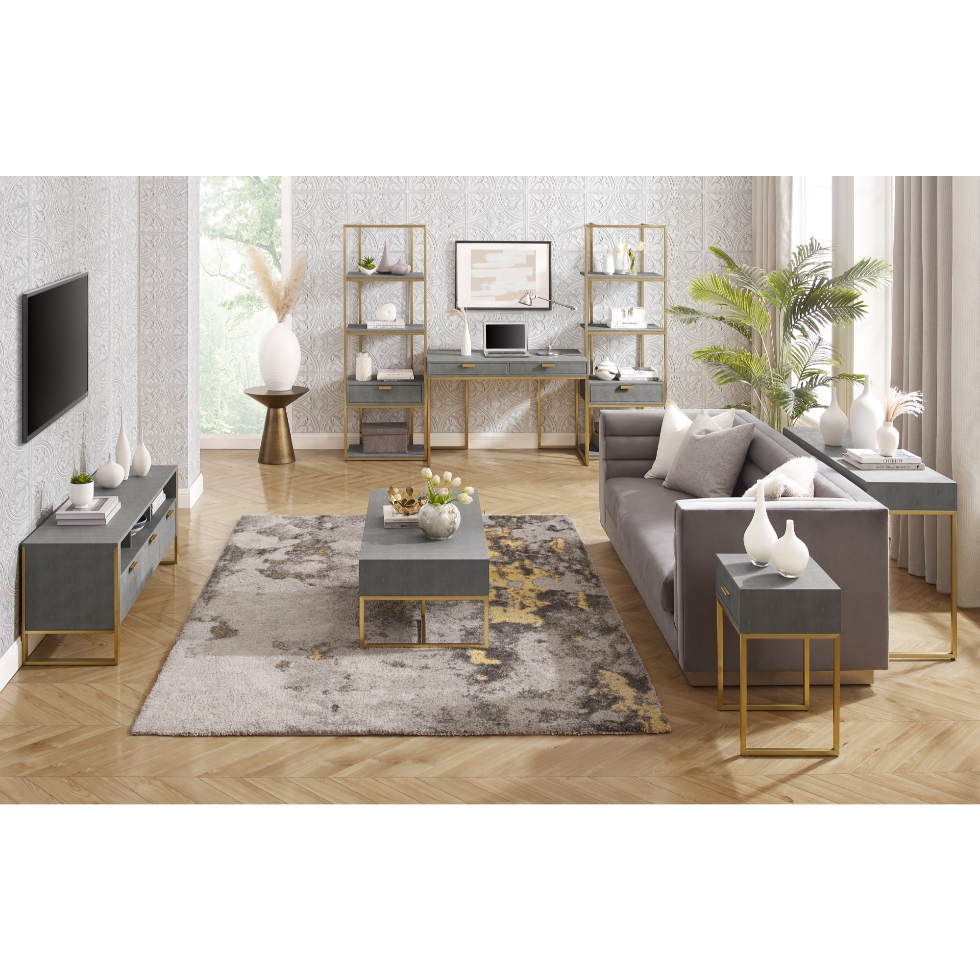 Nicole Miller NCT407-01GG-LS Coffee-Tables - View #3