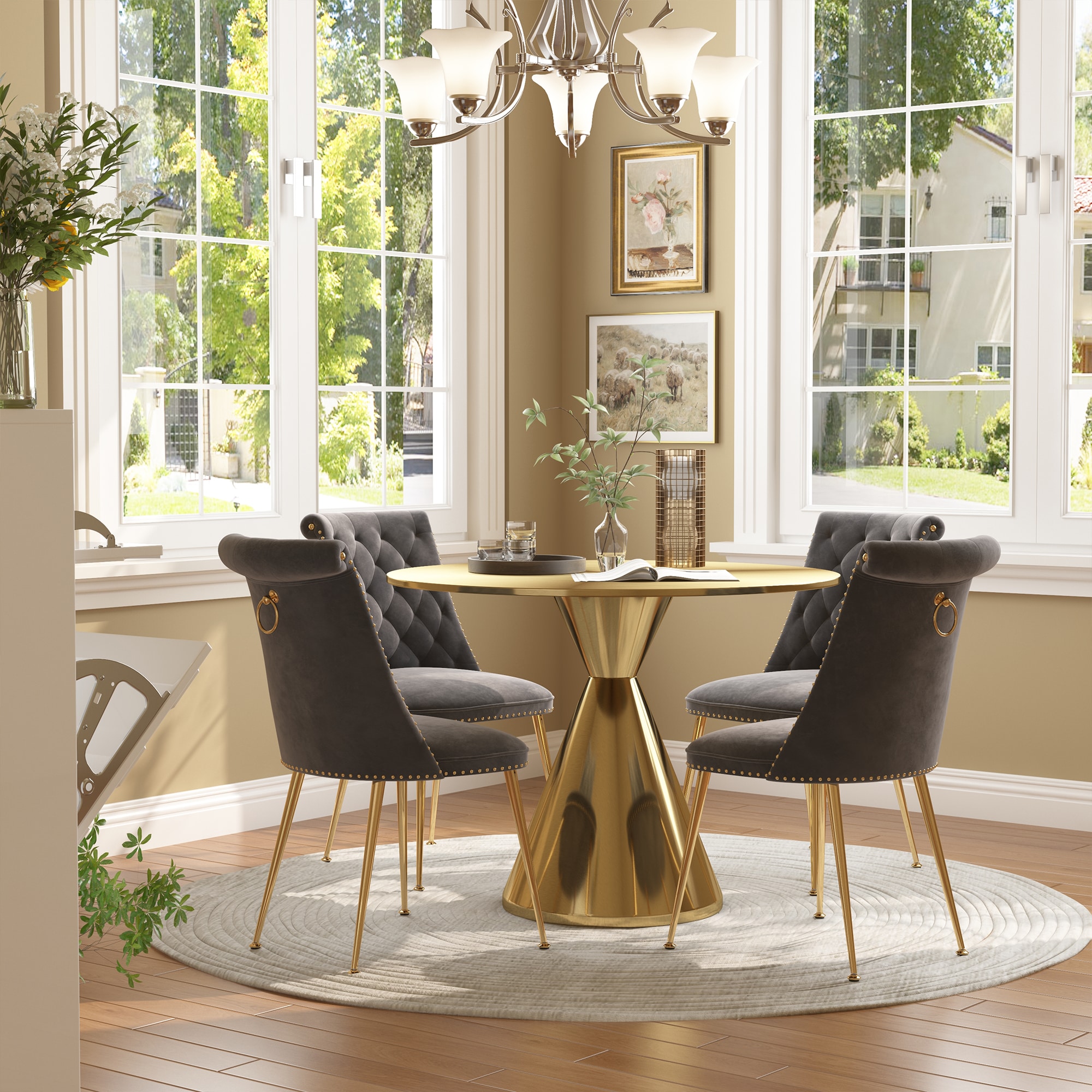 Clihome CL-RBT1-BBG703GY Dining-Sets - View #4