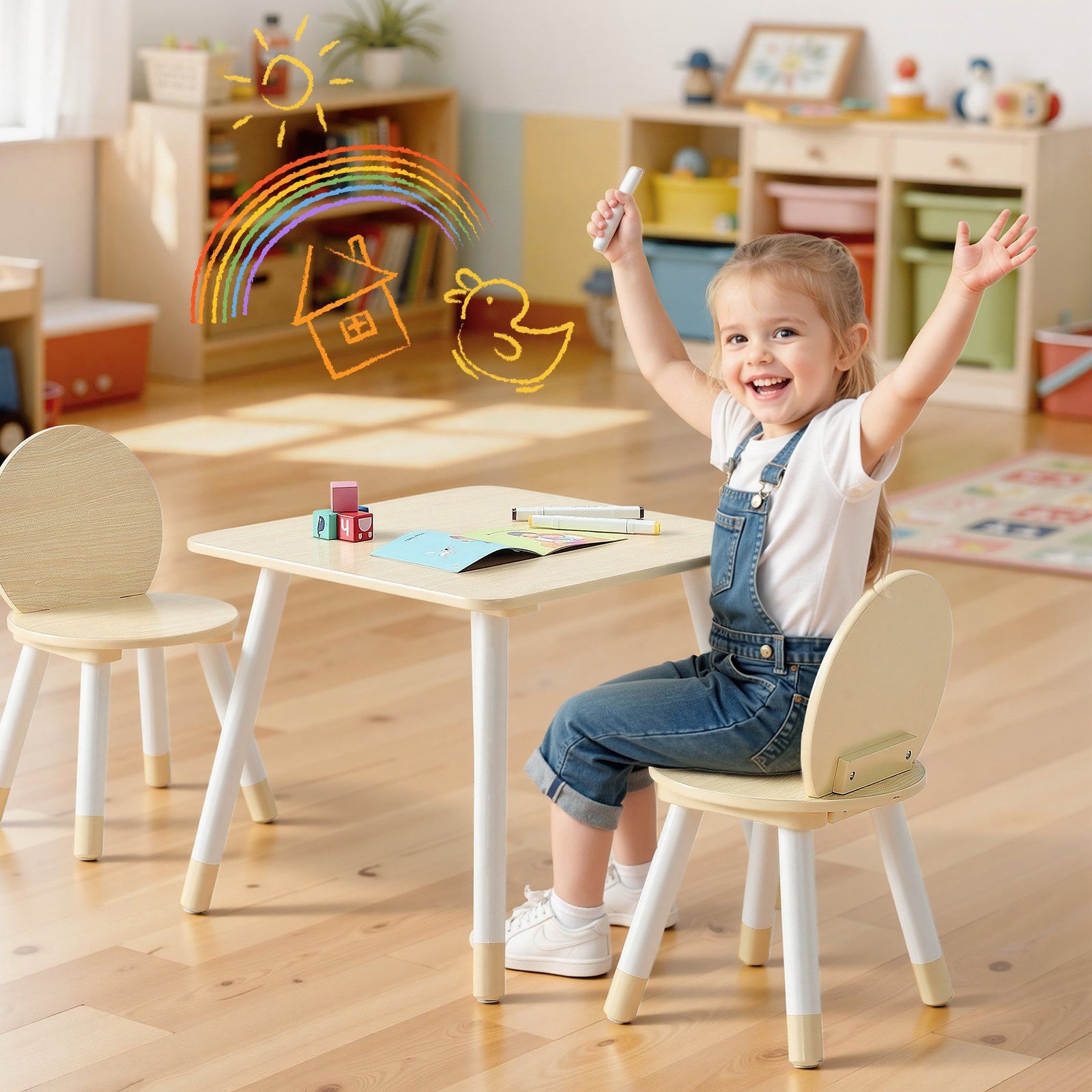 YOSIMFUR DO-D01027HX23Y Kids-Play-Tables - View #2