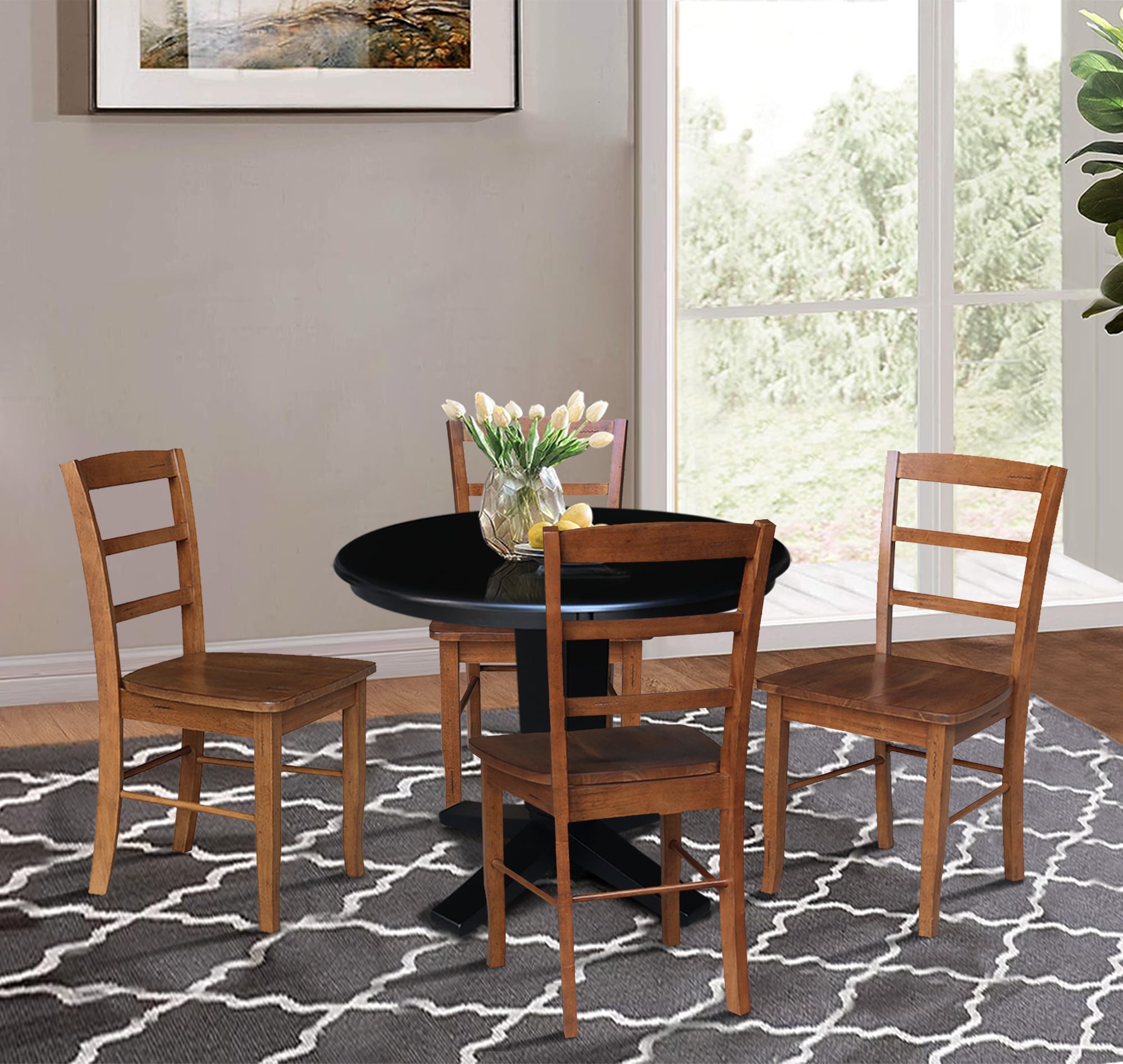 International Concepts K46-36RT-23B-C42-2-4 Dining-Sets - View #2