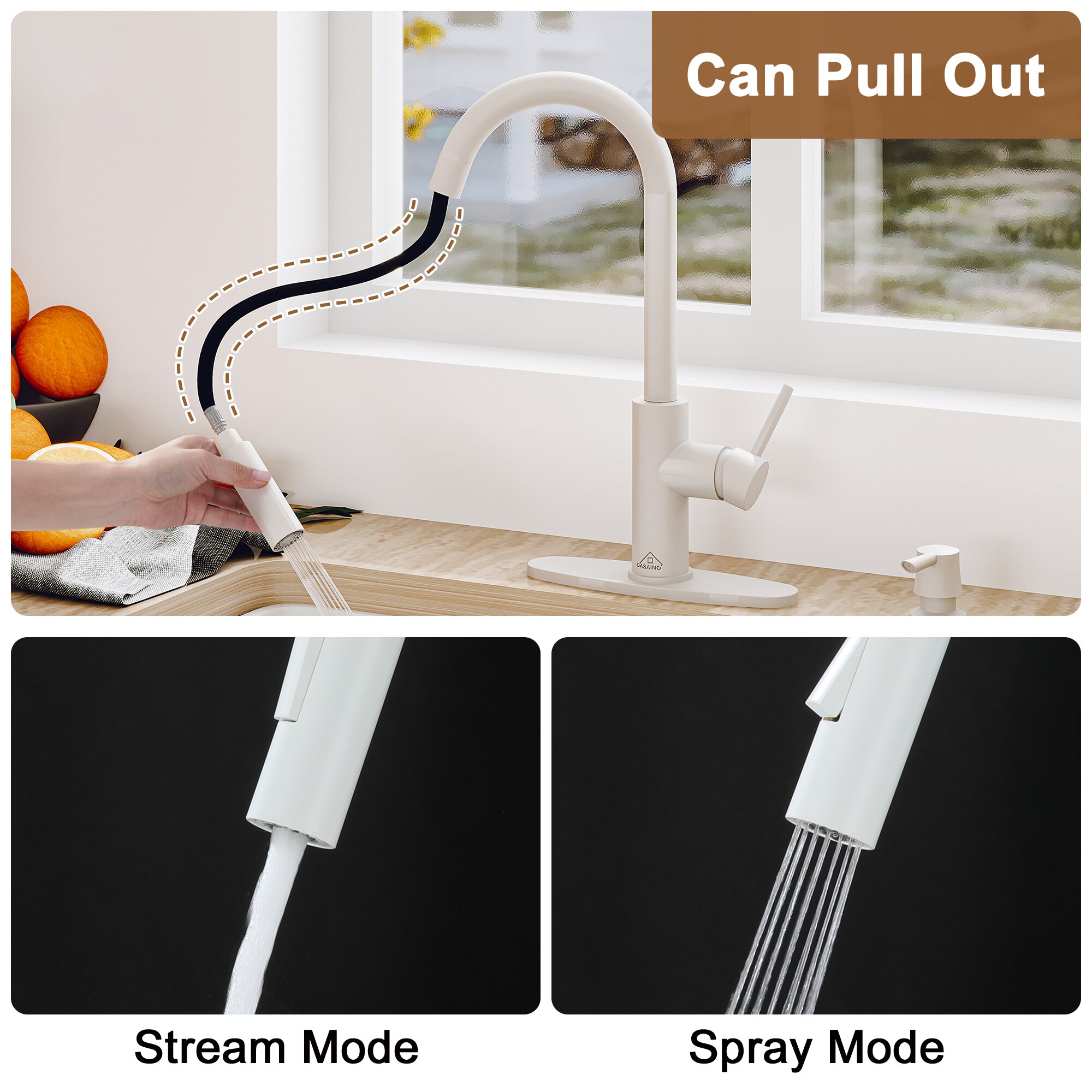 Clihome TC-010BN-KF Kitchen-Faucets - View #8