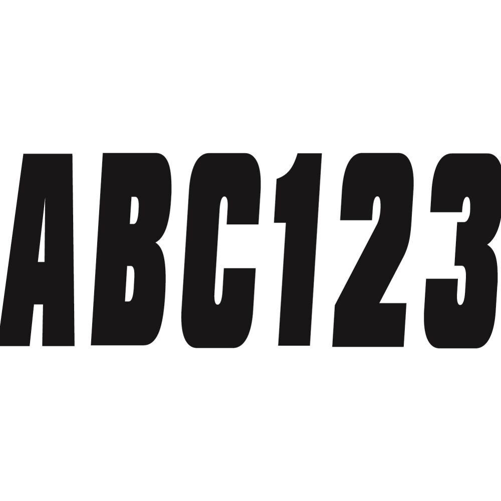 Hardline Products NRTHR2769  BLK350EC 350 Series 3 in. Letter-Number Kit