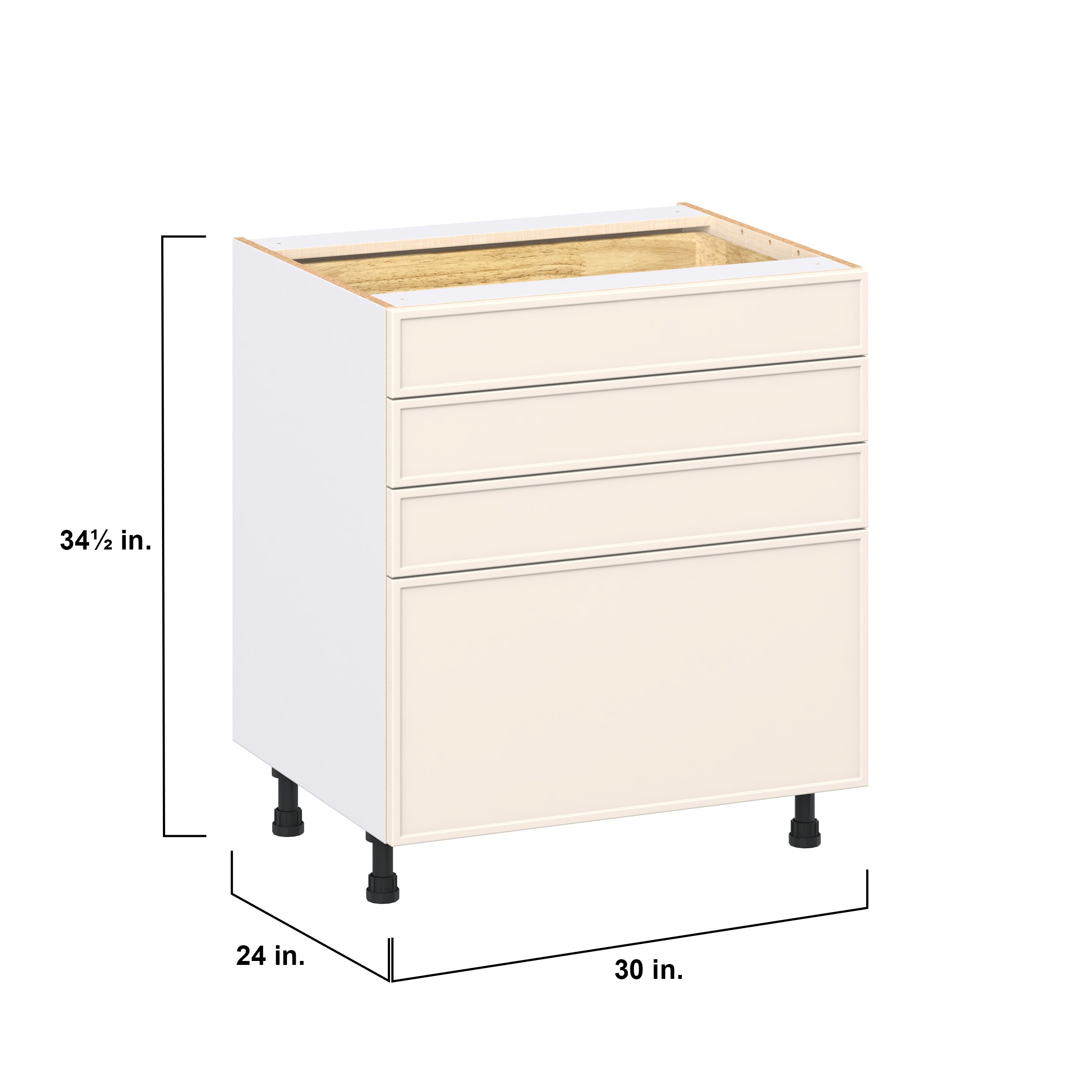 Hugo&Borg DSB4D30WD-CI Cabinets-Kitchen - View #4
