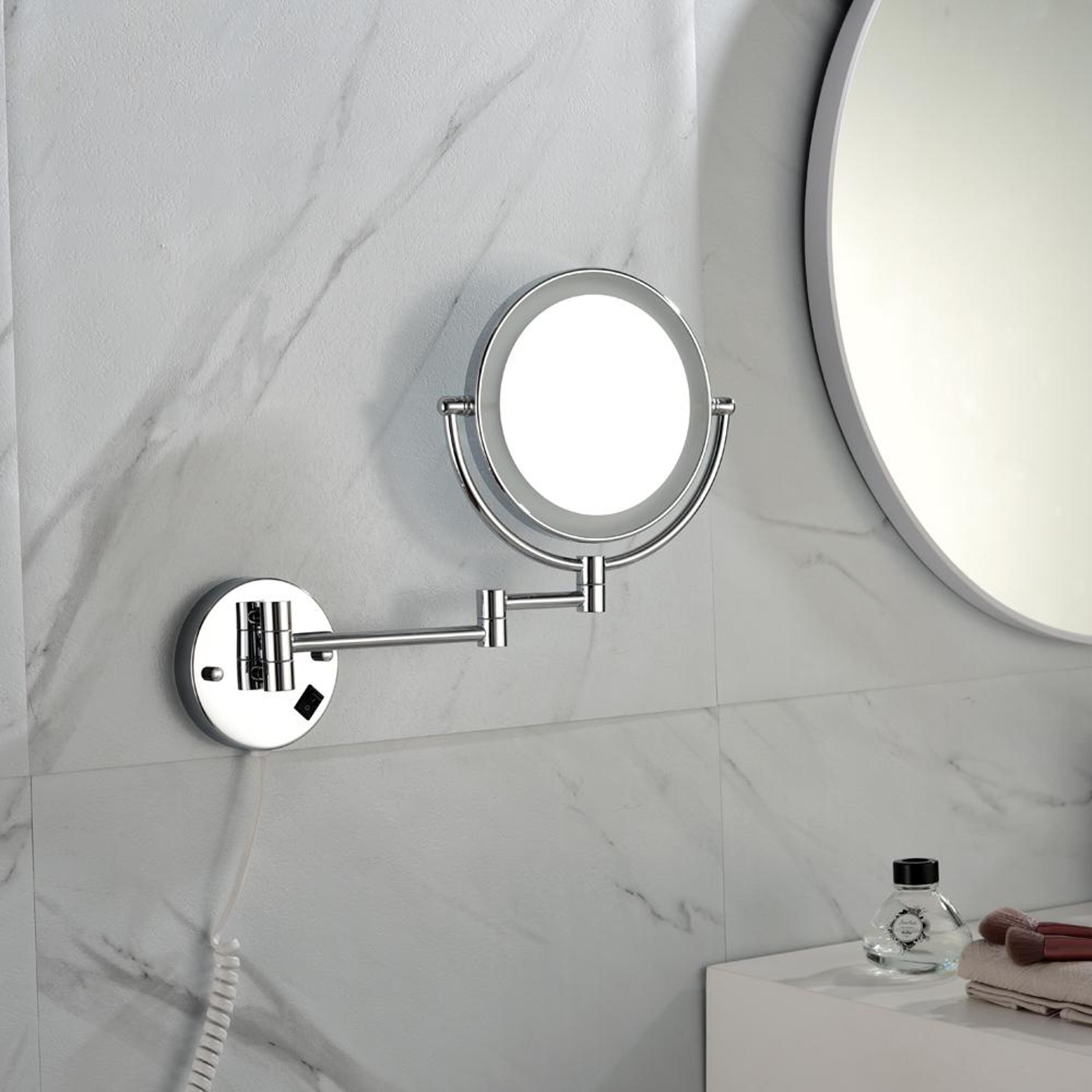 Bayfeve BF-9301CP-MIR Framed-Bath-Mirrors - View #2