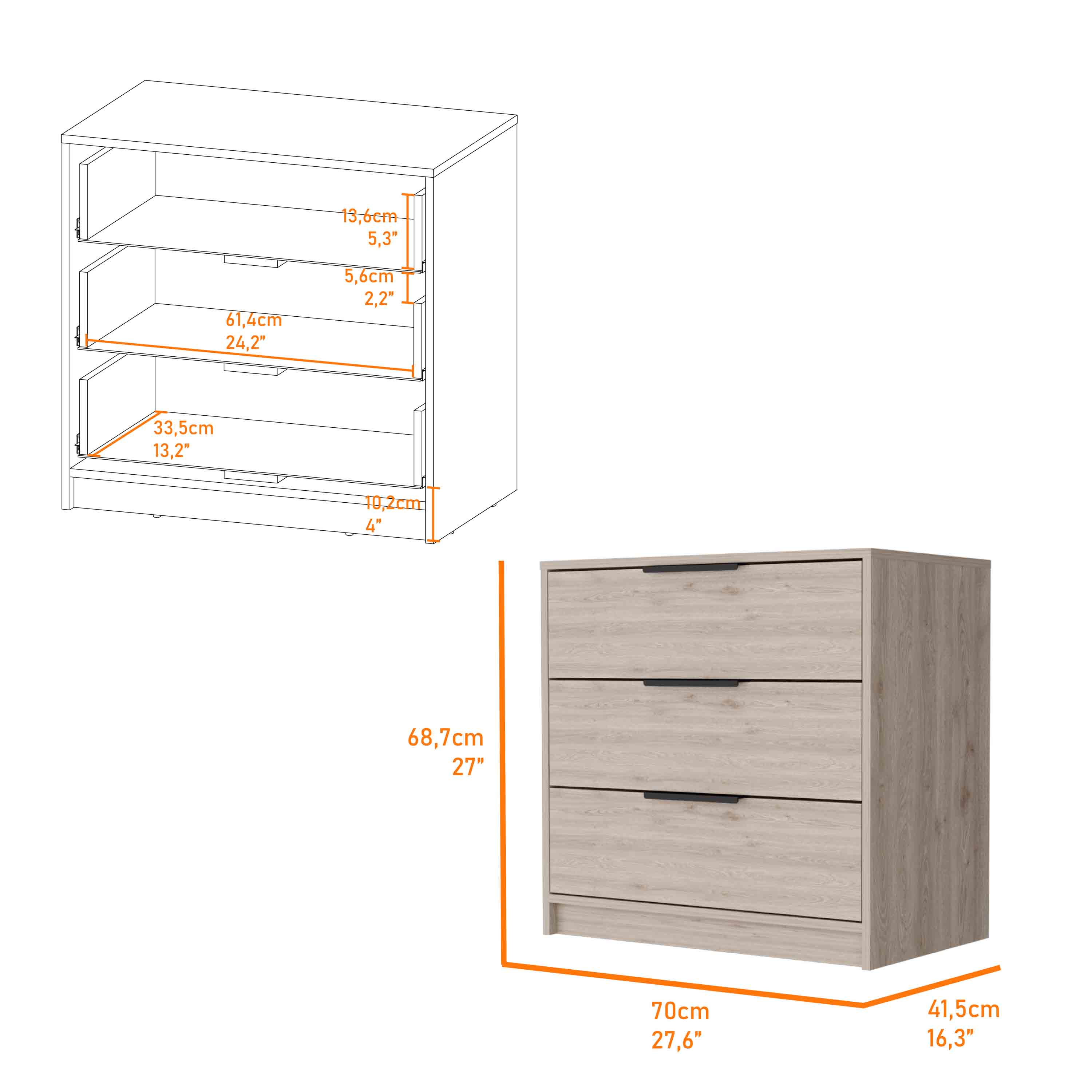 JUSHUA FL-8P148841 dressers - View #3