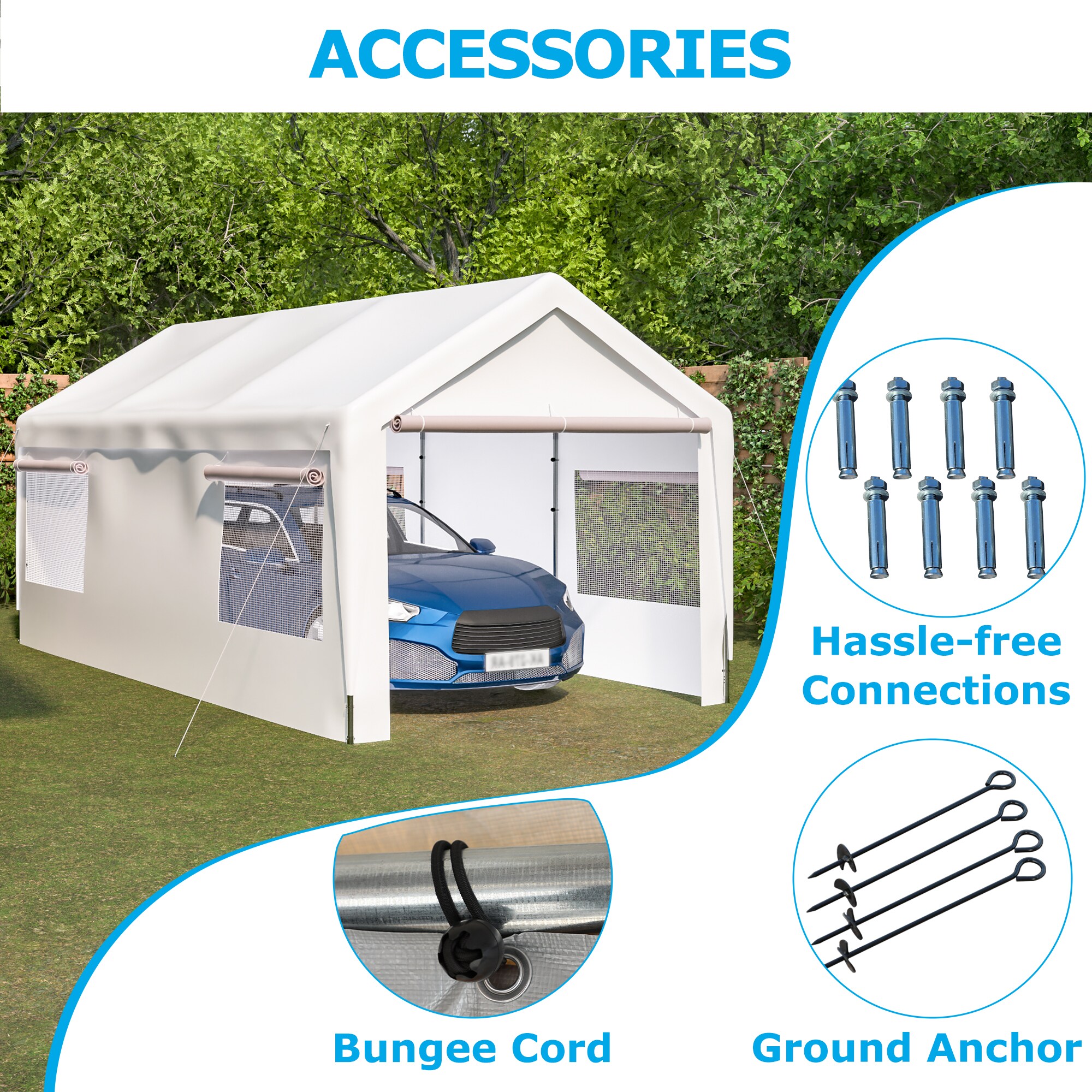 Xspracer ML-CH230W Carport-Covers - View #6