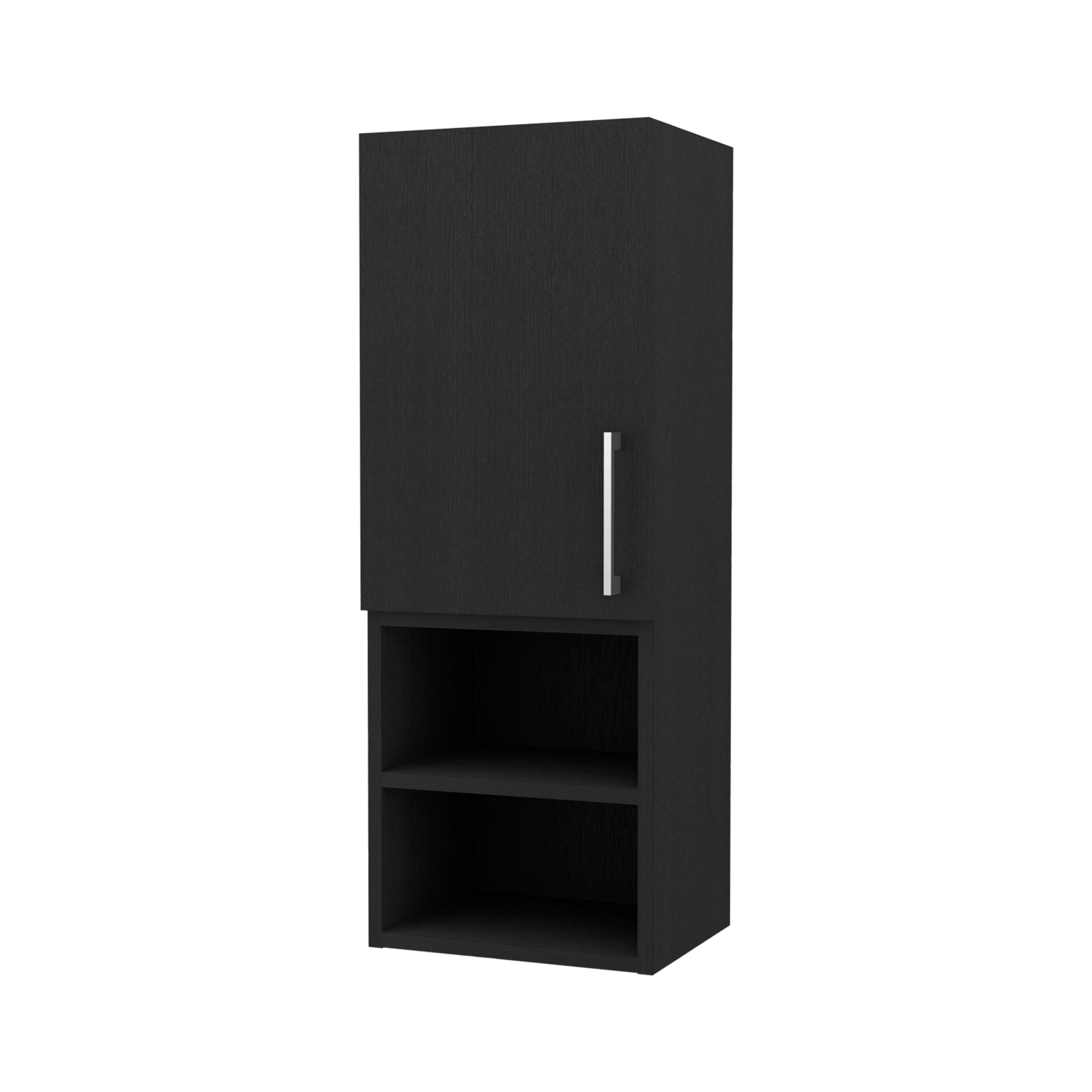 Tahanbath Medicine Cabinet Four Shelves Single Door Cabinet Metal Handle