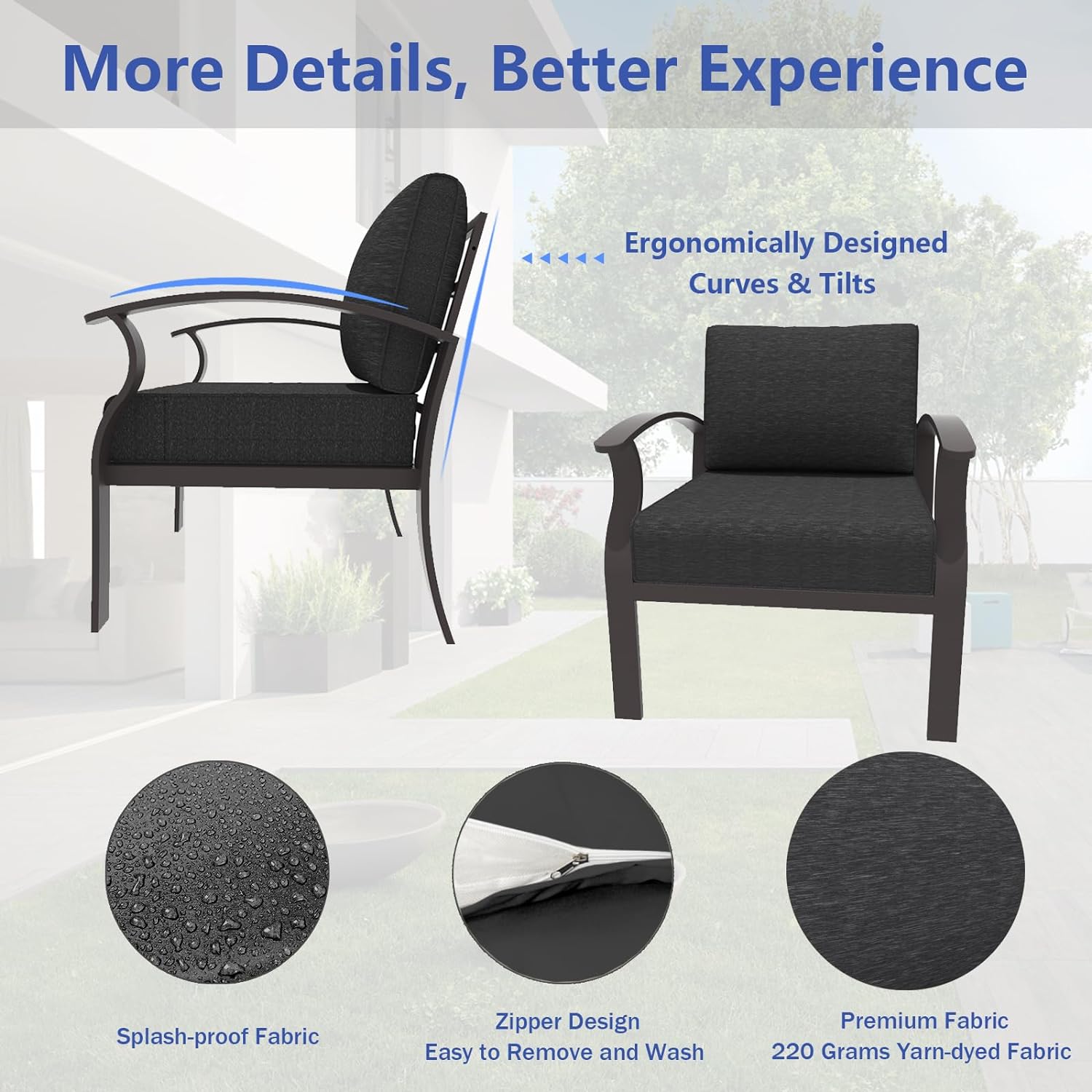 ALAULM LS-A-7S-BLACK Patio-Conversation-Sets - View #6