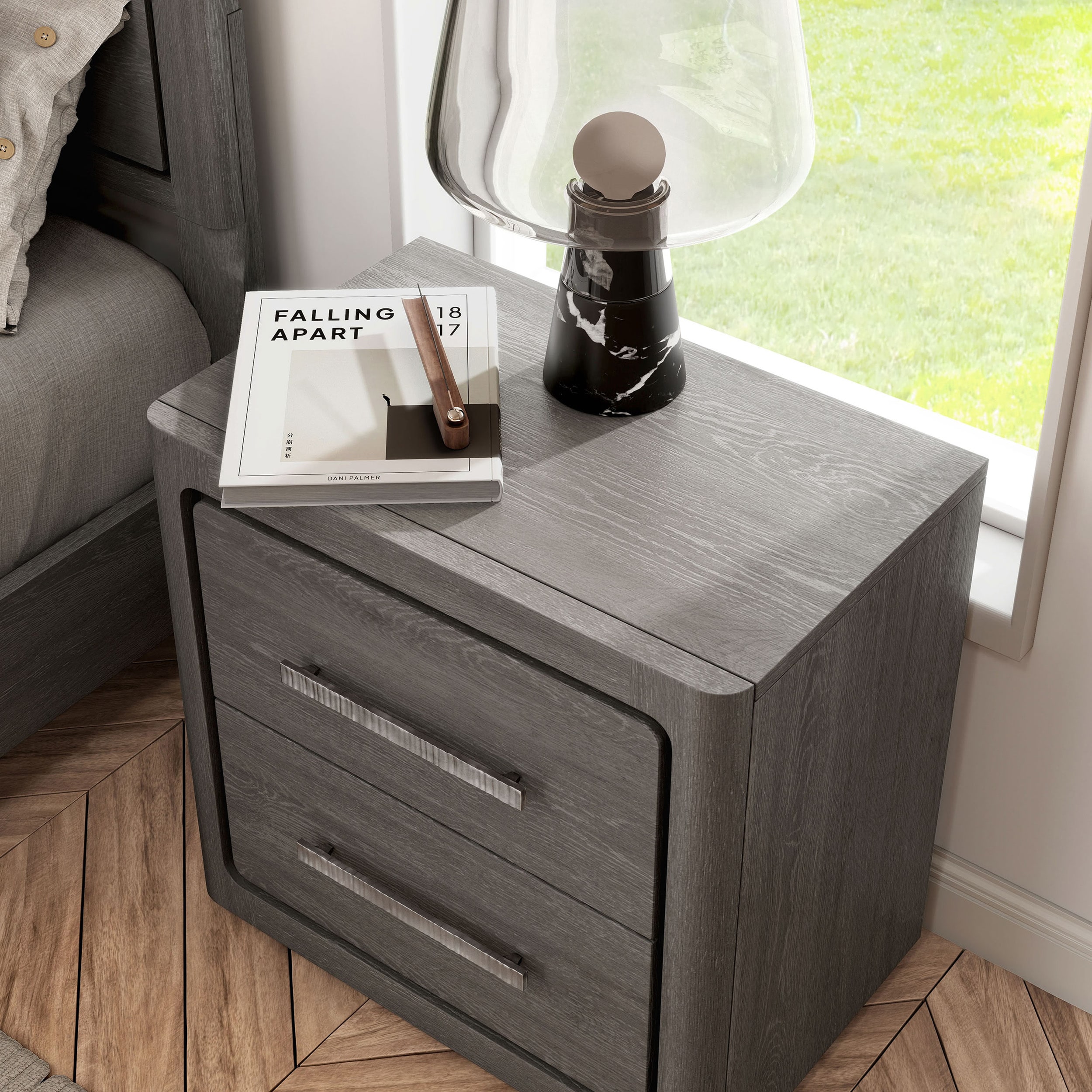 Furniture of America IDF-70100GY-N nightstands - View #8