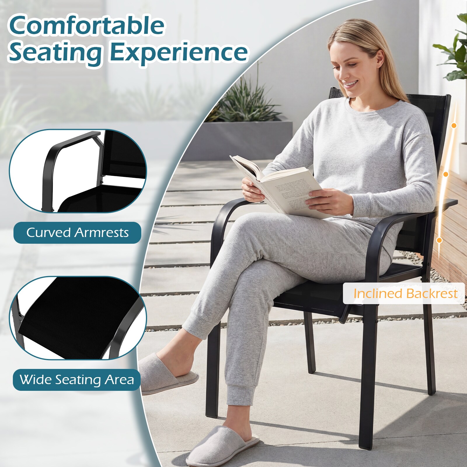SUGIFT LW102SUGHY2226 Patio-Chairs - View #7