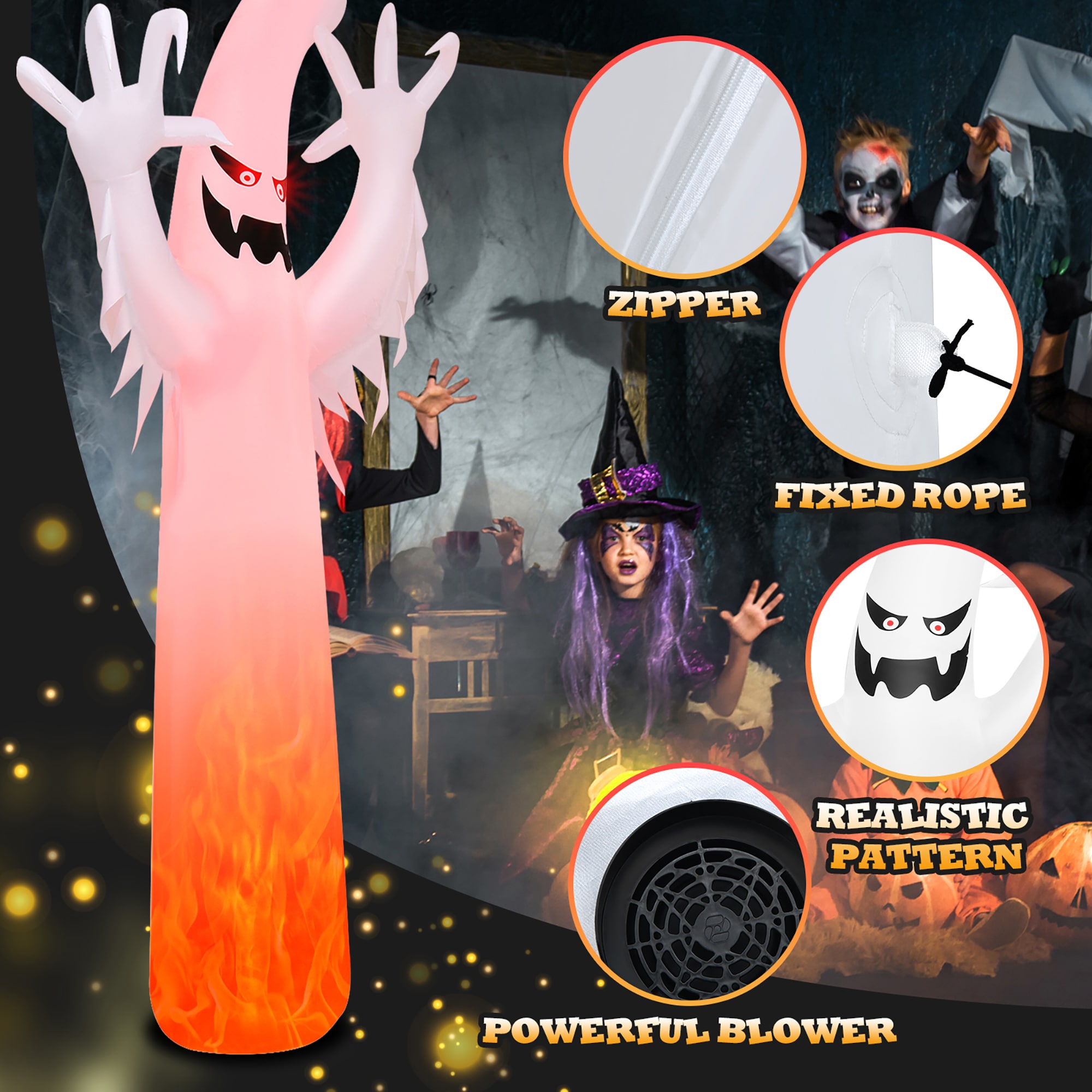 Costway CM23546US Outdoor-Halloween-Decor - View #2