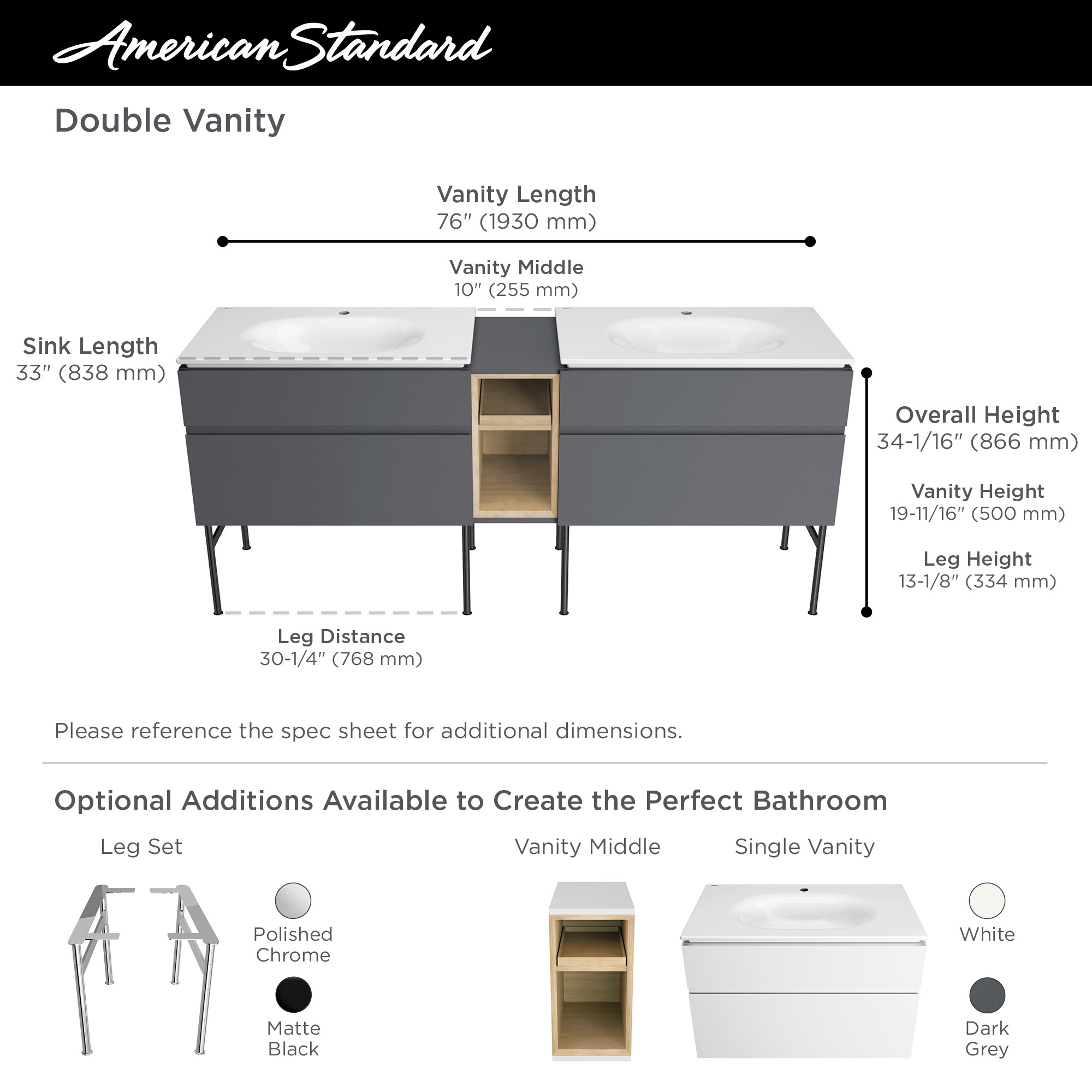 American Standard 1298001.020 Bath-Sink - View #3